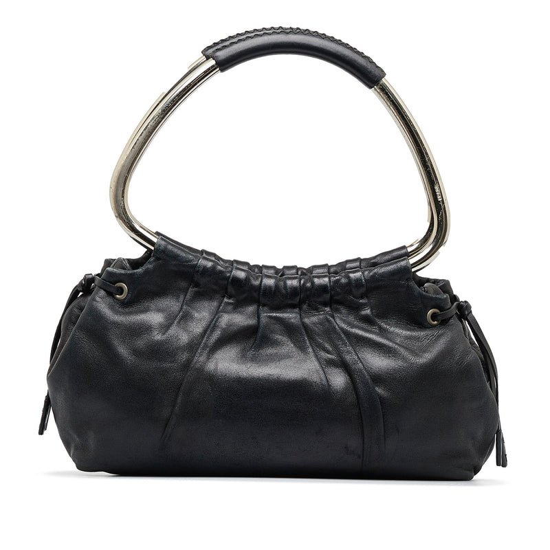 Prada Leather Ring Handbag