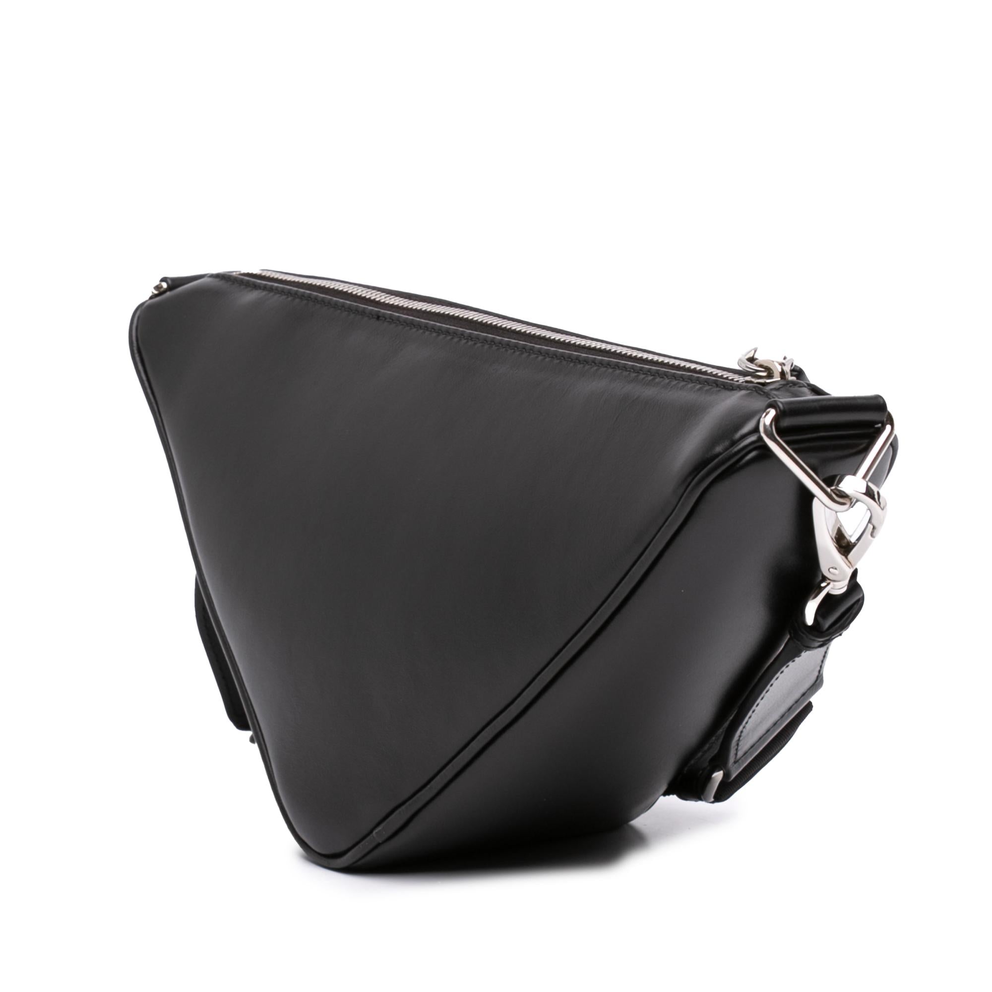Prada Leather Triangle Crossbody