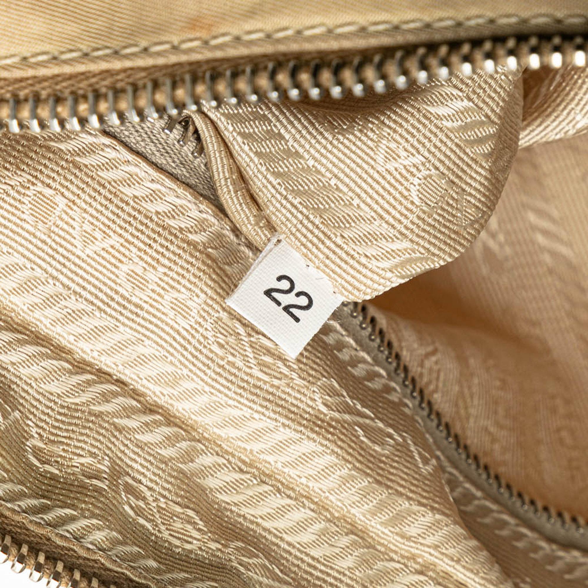 Prada Leather Trimmed Tessuto Camera Bag (SHG-6ByDbW)