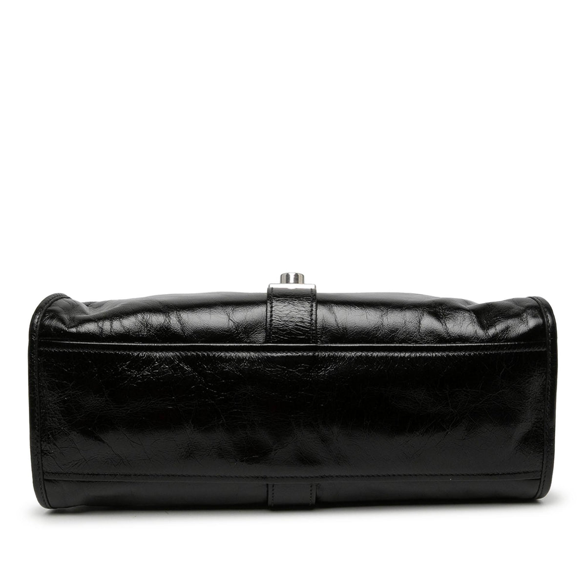 Prada Medium Glossy Calfskin Shoulder Bag