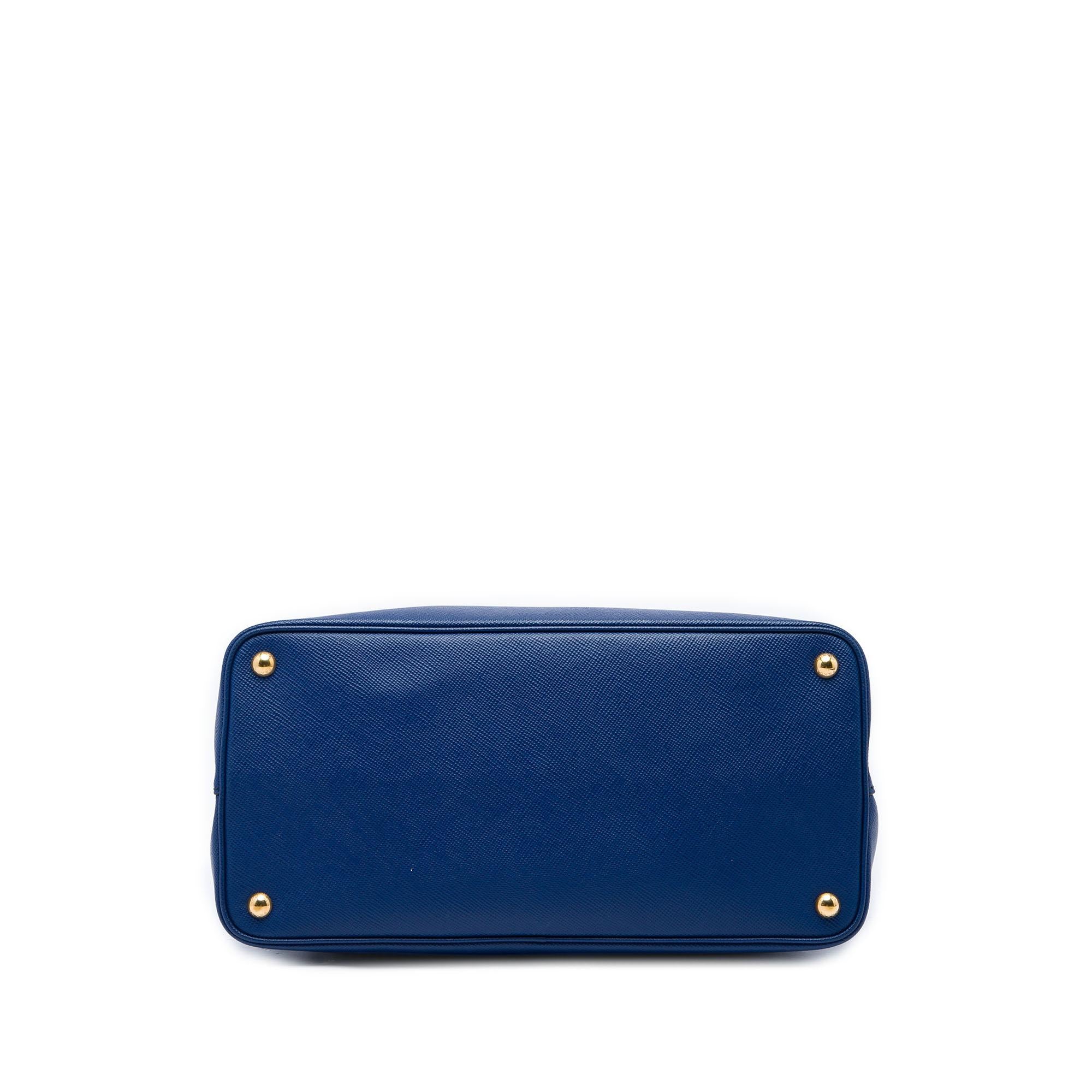 Prada Medium Saffiano Cuir Double Handle Satchel