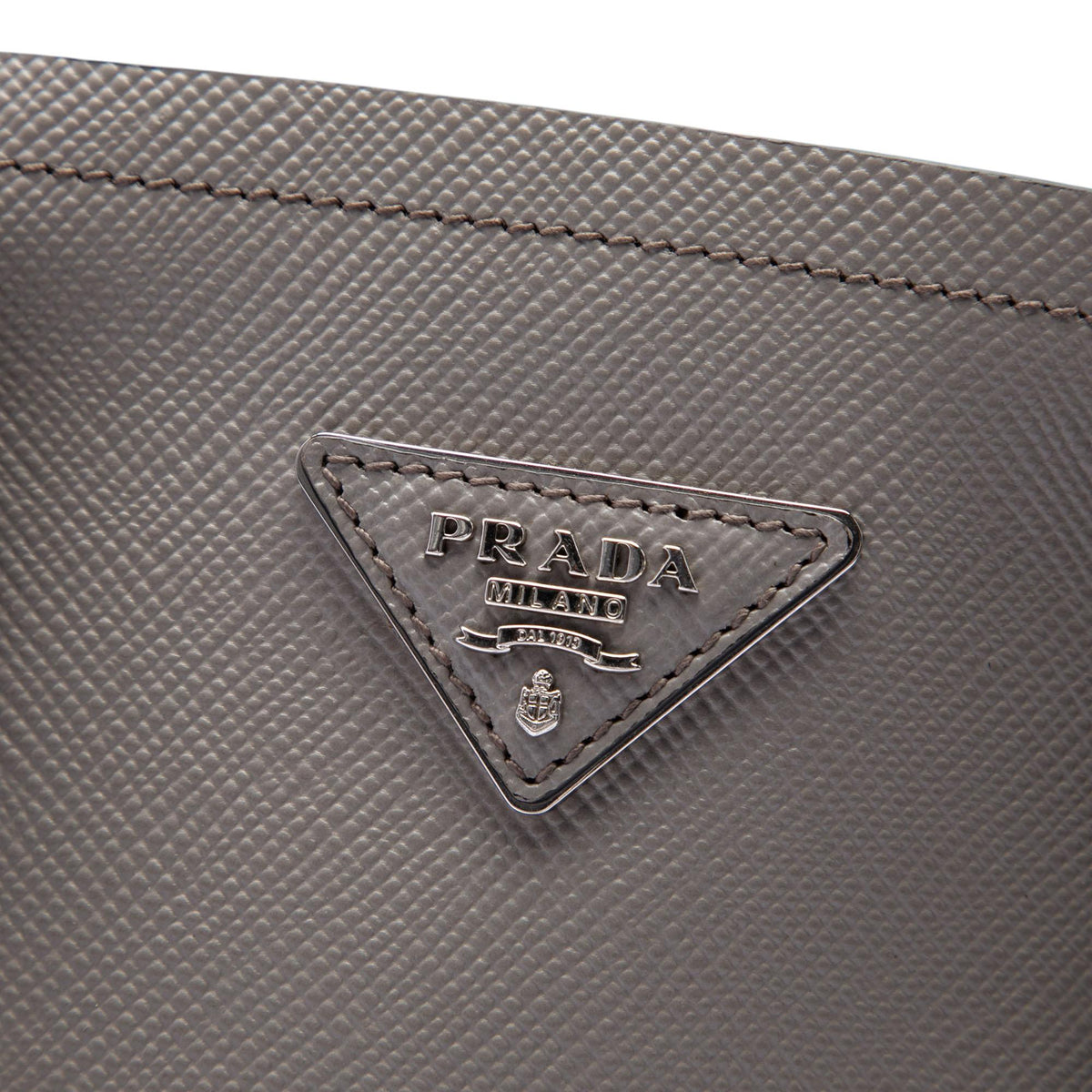 Prada Medium Saffiano Cuir Double Handle Satchel