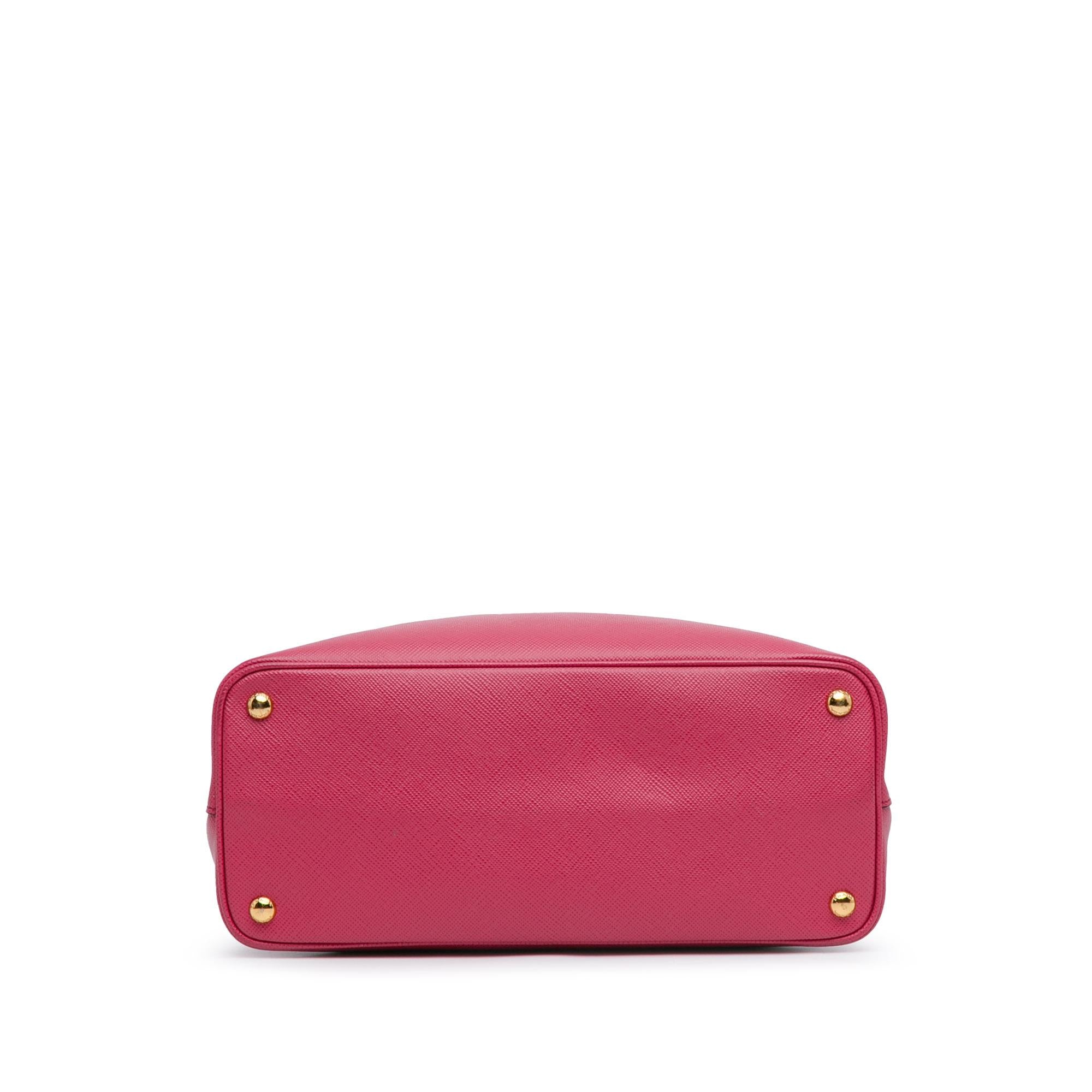 Prada Medium Saffiano Cuir Double Satchel (SHG-I3rJrx)