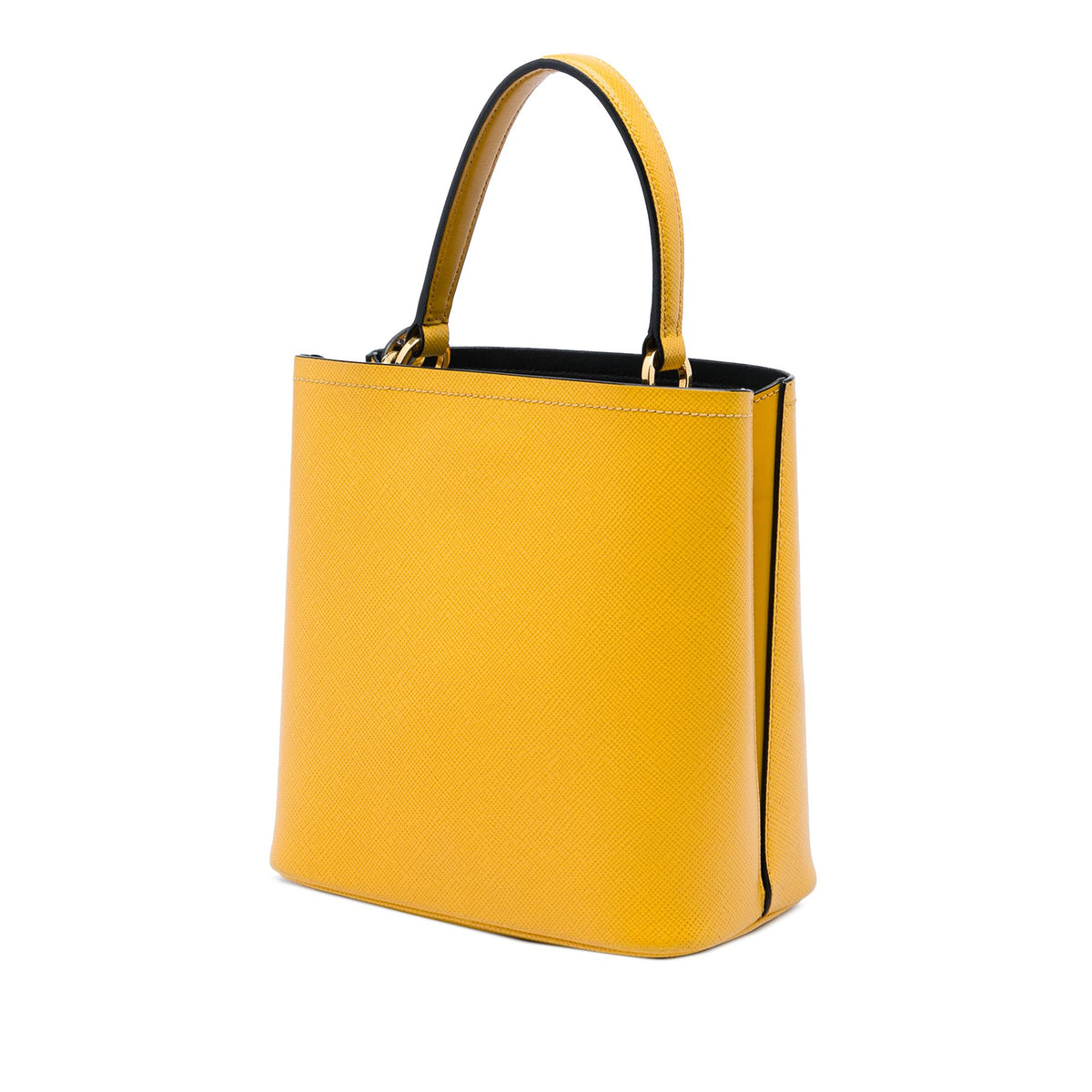 Prada Medium Saffiano Cuir Panier Bucket Bag