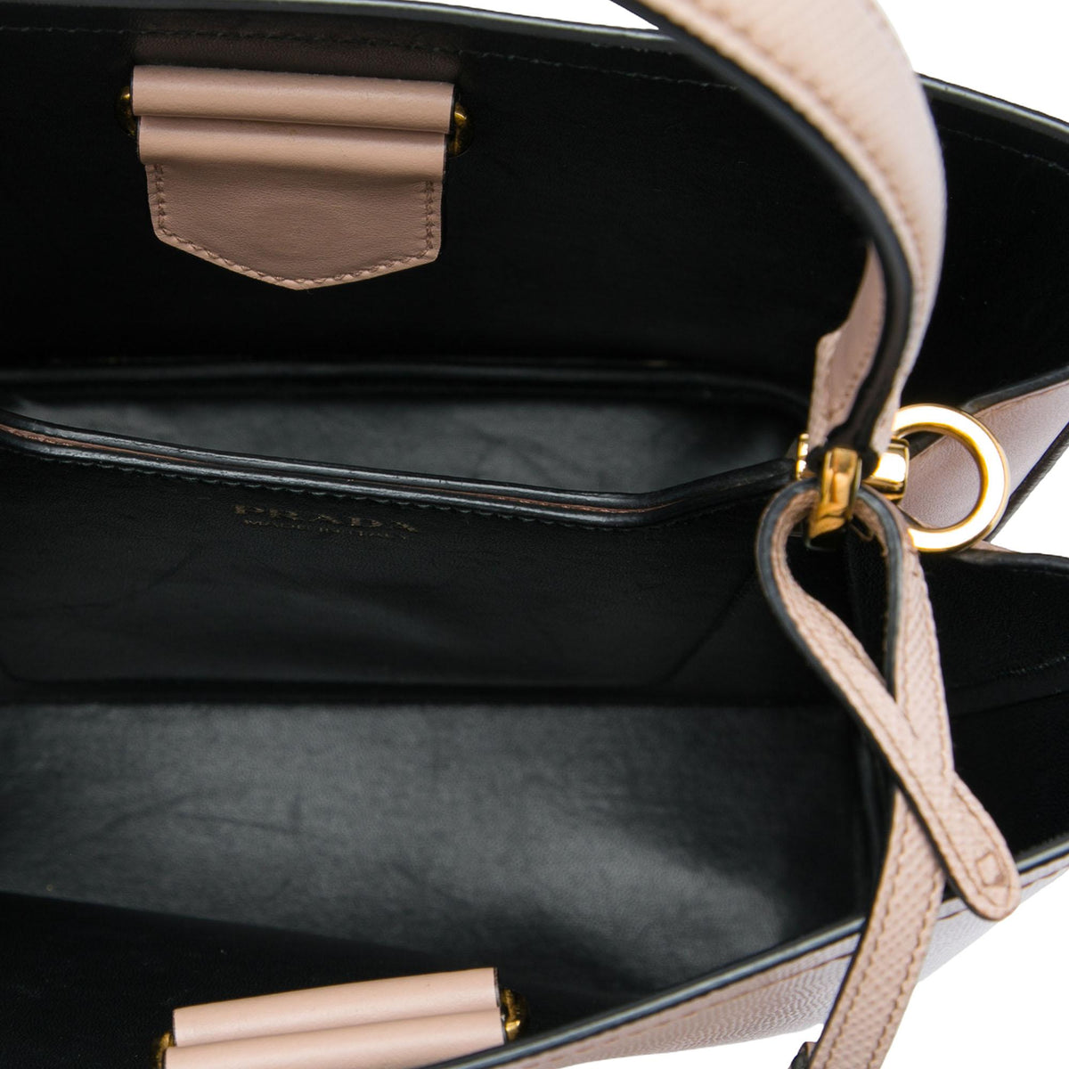 Prada Medium Saffiano Cuir Panier Satchel