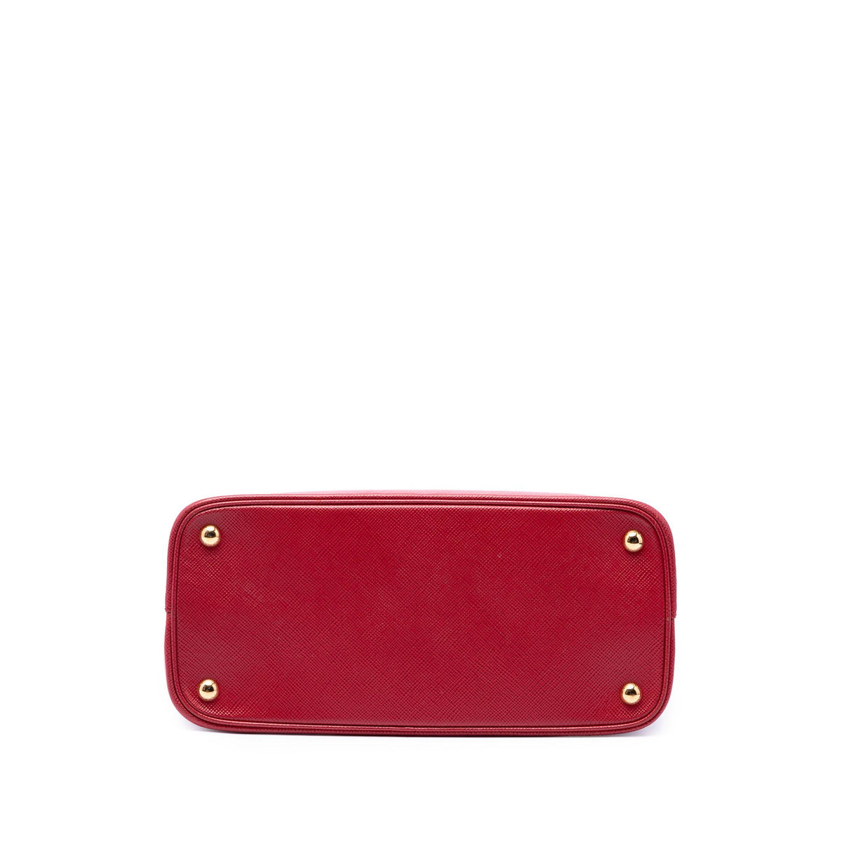 Prada Medium Saffiano Galleria Double Zip Satchel