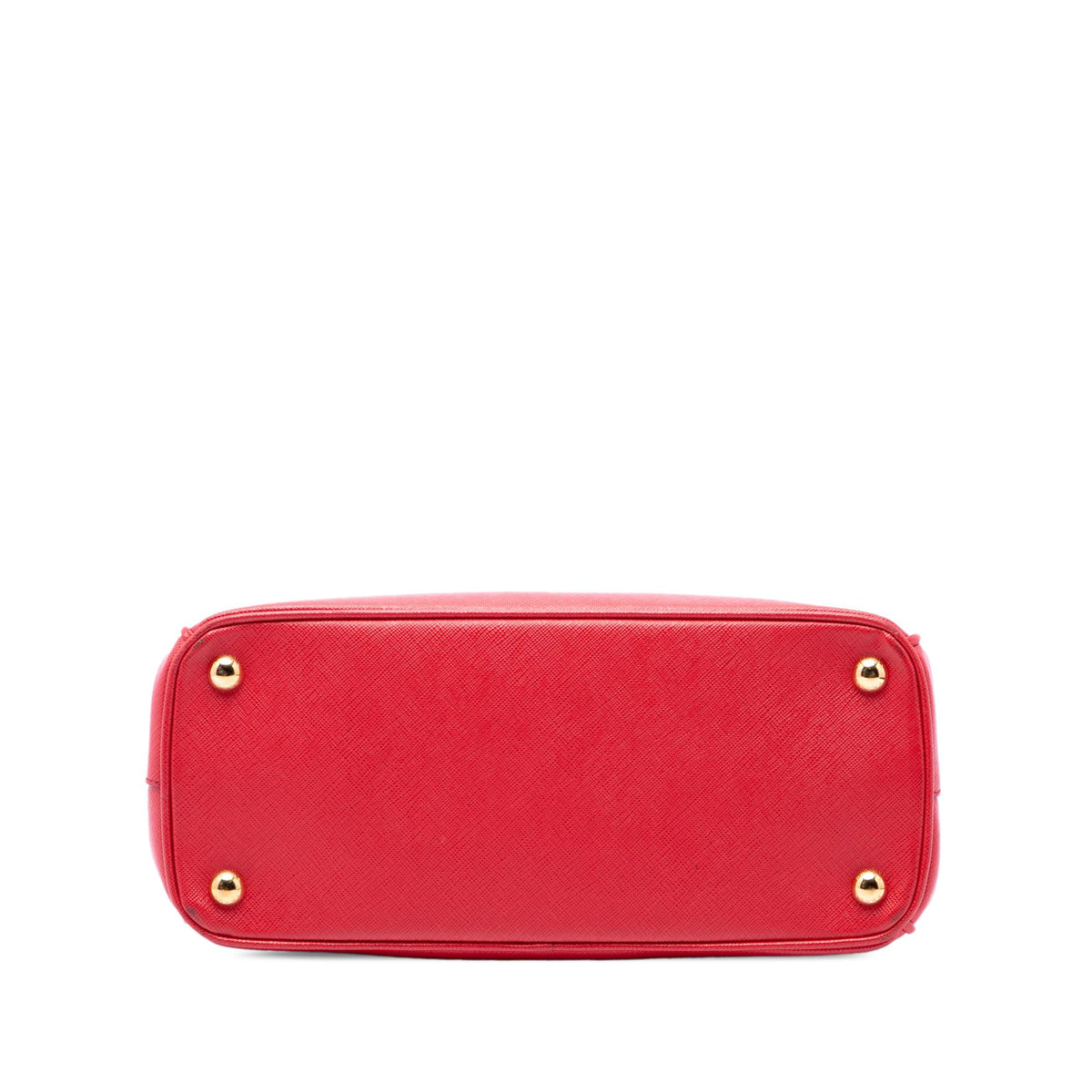 Prada Medium Saffiano Galleria Double Zip Satchel