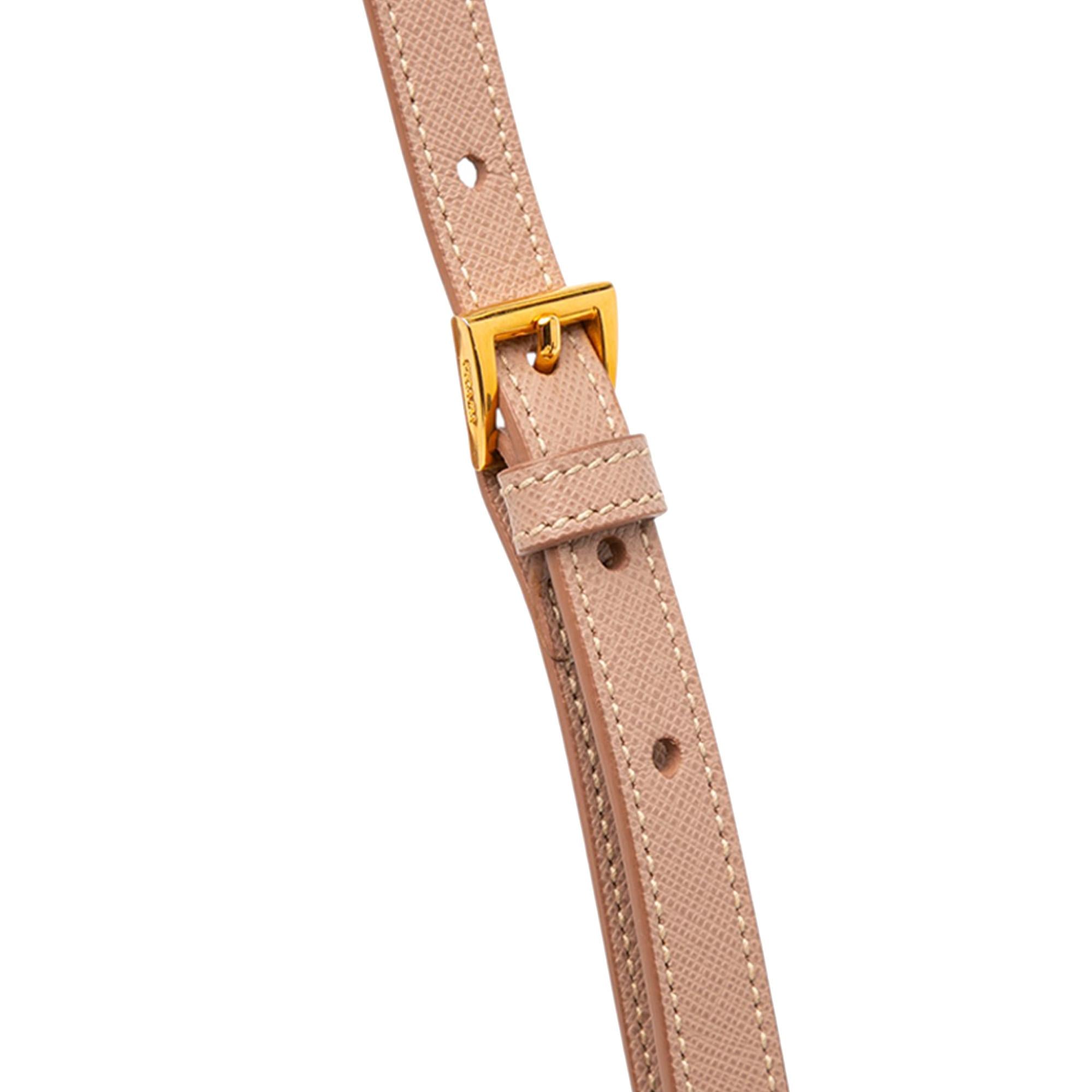 Prada Medium Saffiano Lux Galleria Double Zip Satchel