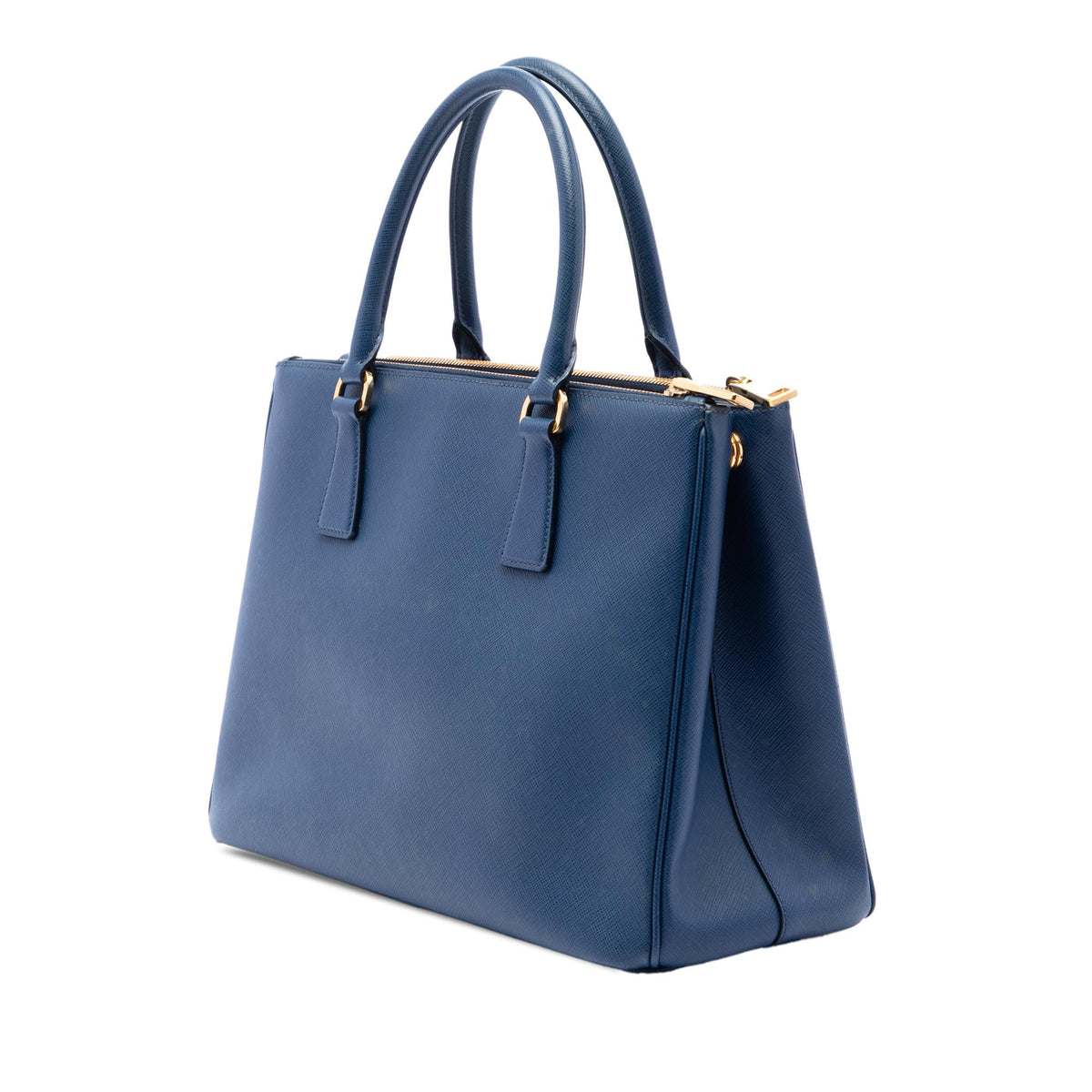 Prada Medium Saffiano Lux Galleria Double Zip Satchel