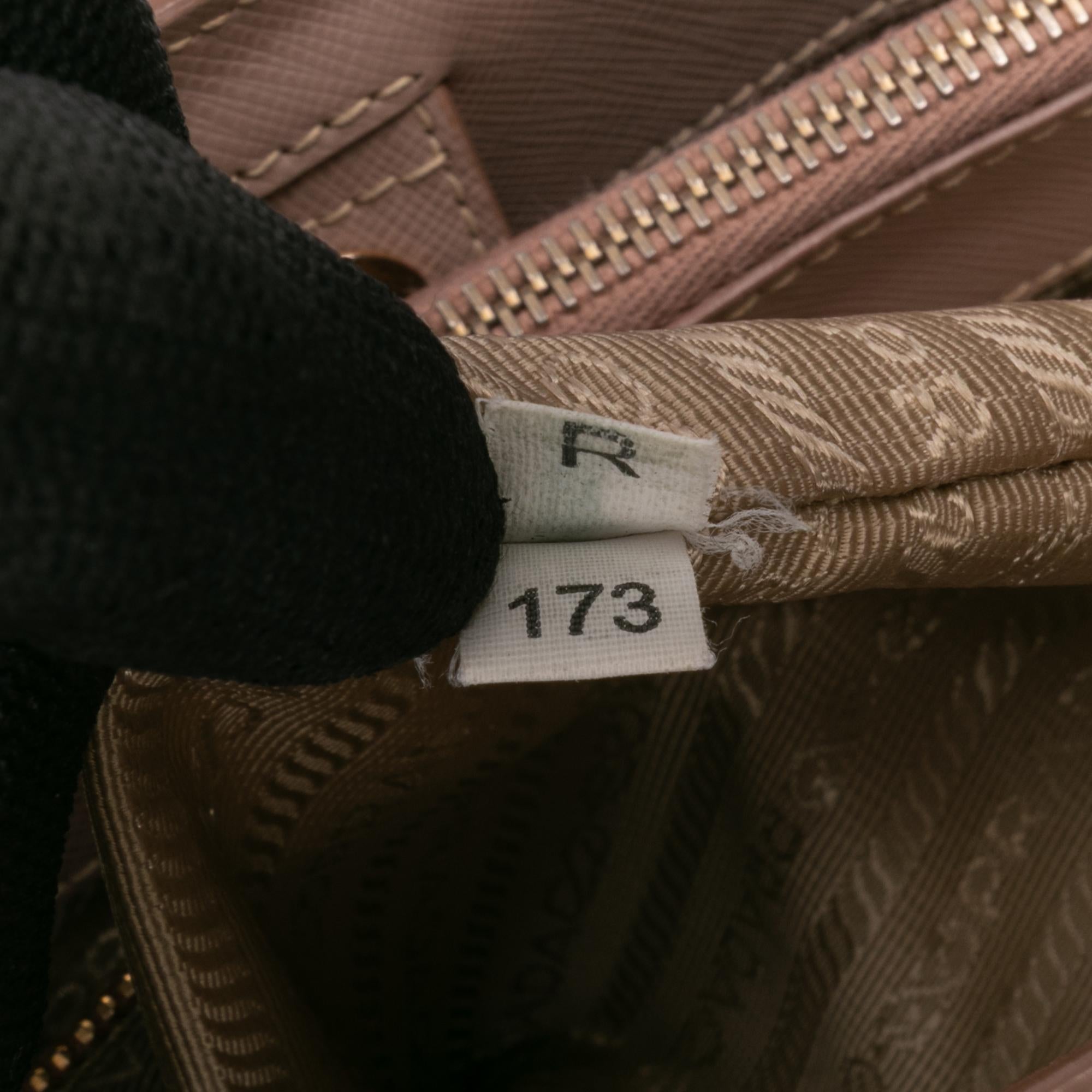 Prada Medium Saffiano Lux Galleria Satchel