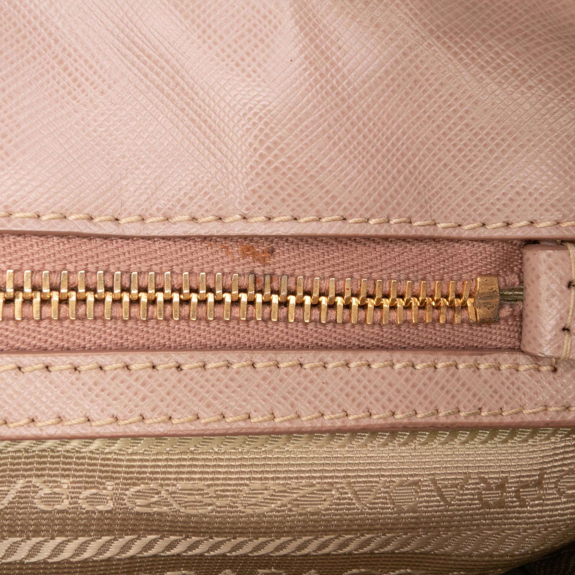 Prada Medium Saffiano Lux Galleria Satchel