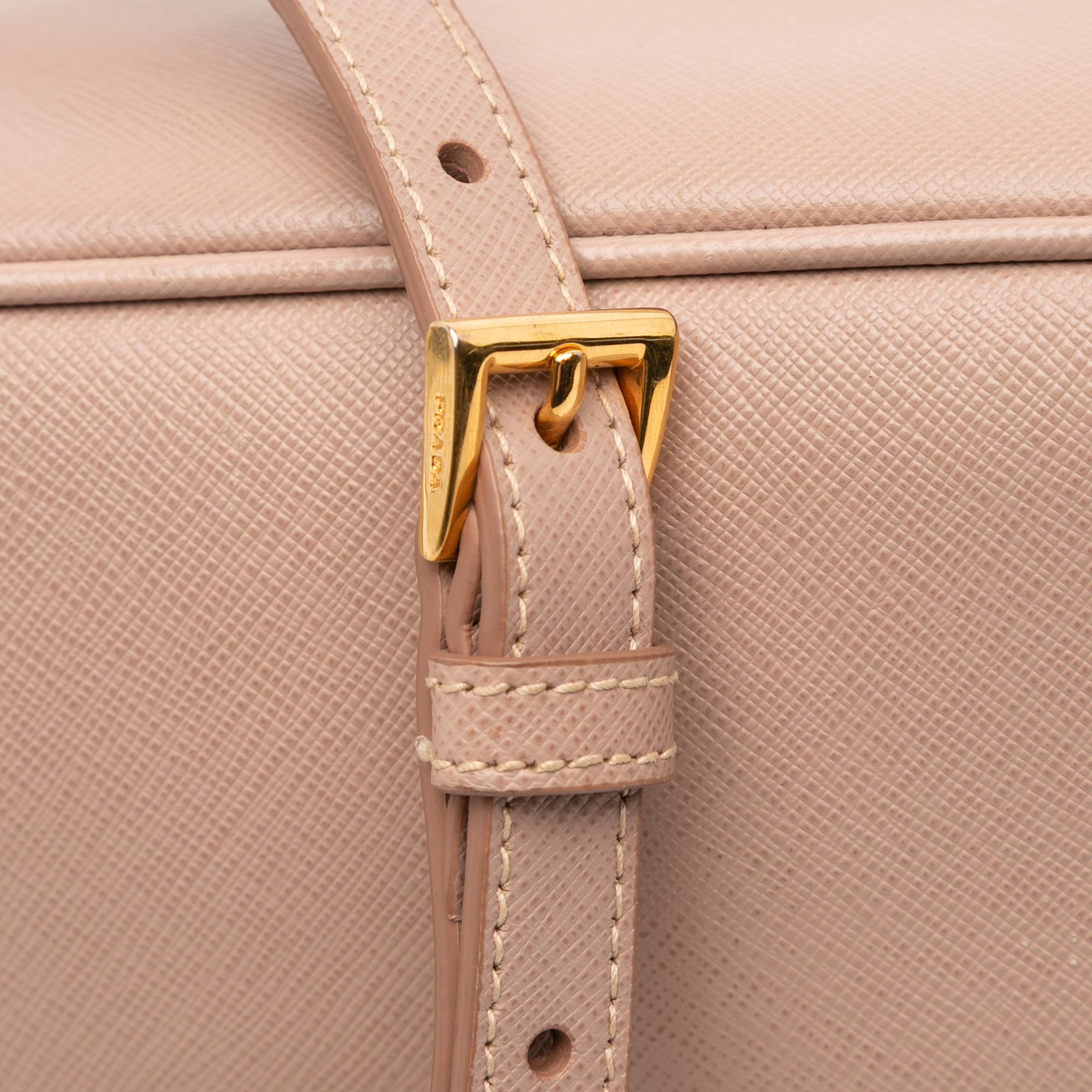 Prada Medium Saffiano Lux Galleria Satchel
