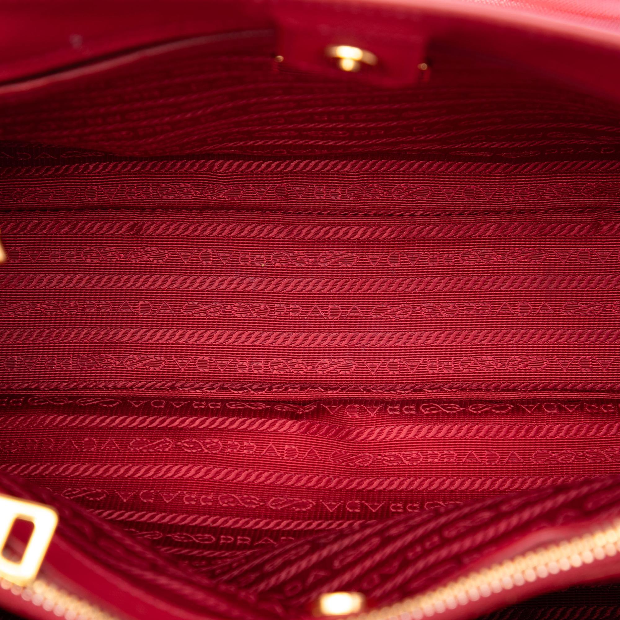 Prada Medium Saffiano Lux Galleria Tote