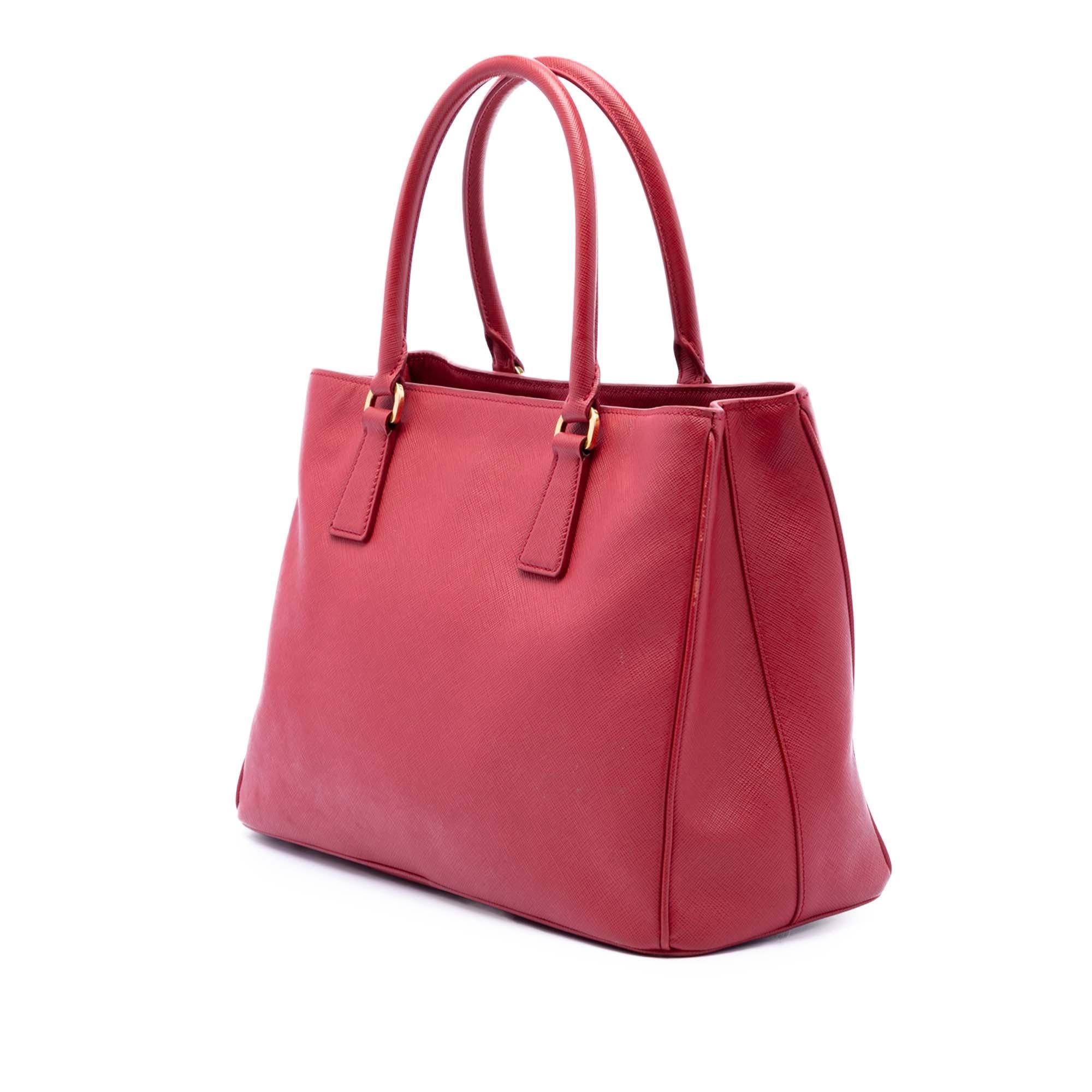 Prada Medium Saffiano Lux Galleria Tote