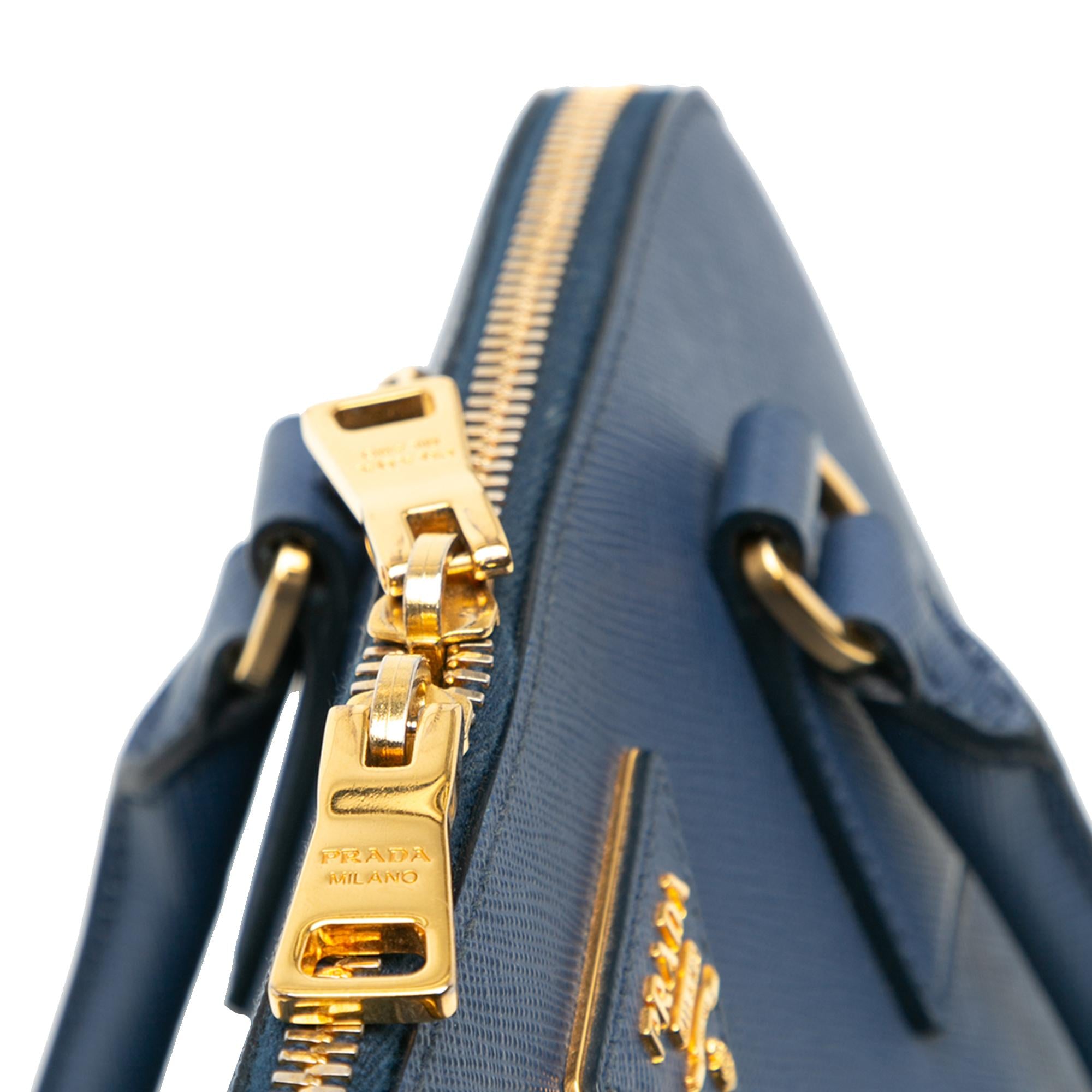 Prada Medium Saffiano Lux Promenade Satchel (SHG-NukDFP)