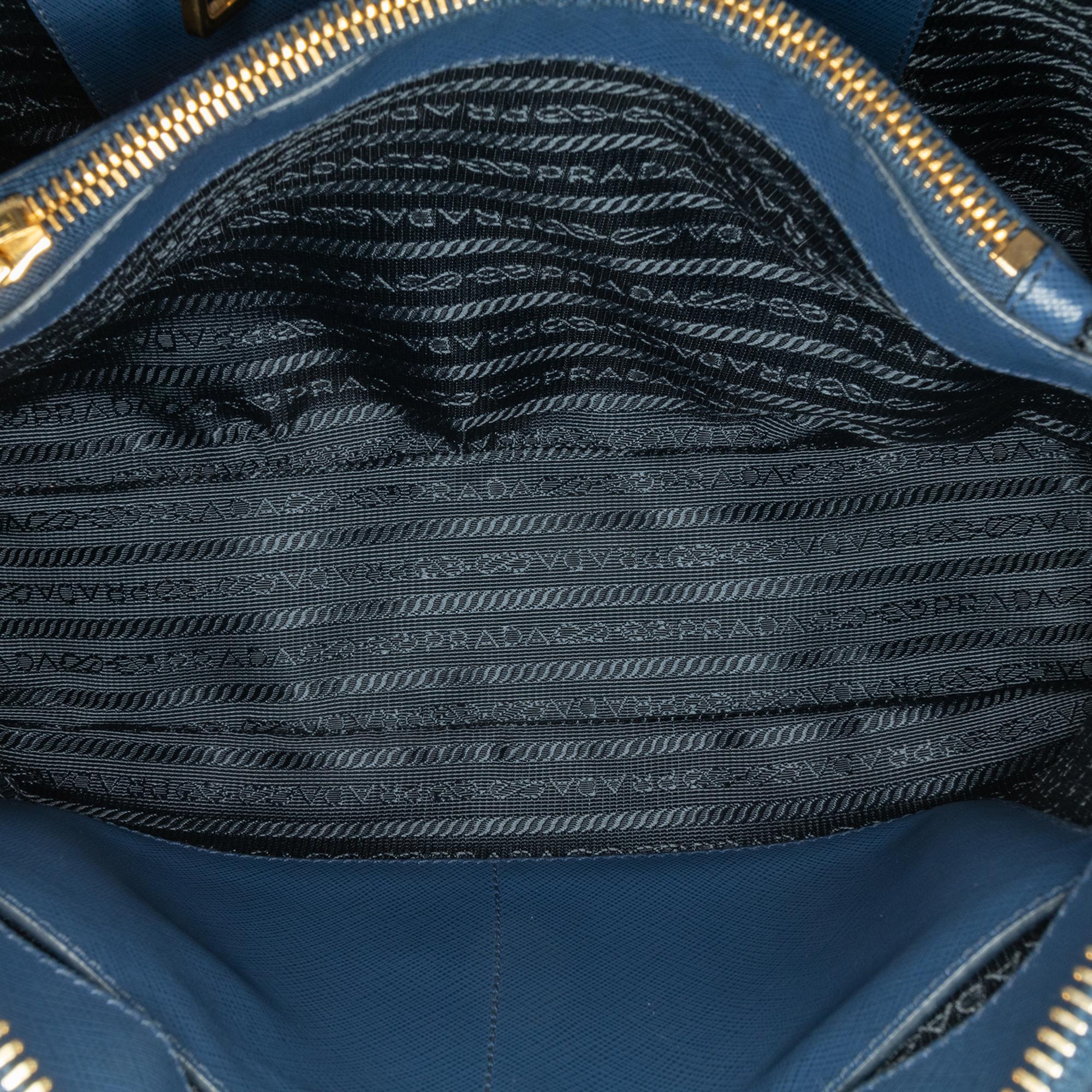 Prada Medium Saffiano Lux Promenade Satchel (SHG-NukDFP)