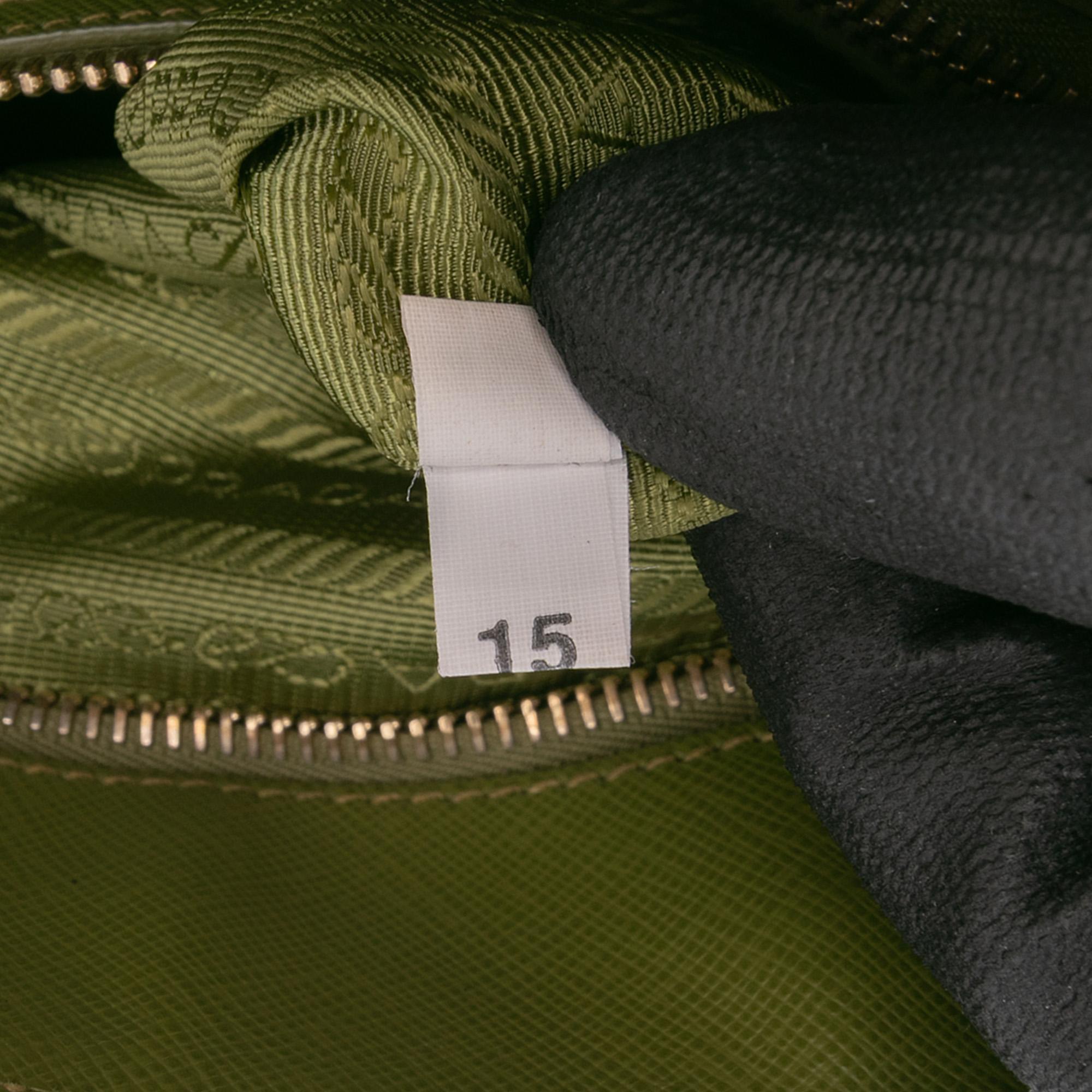 Prada Medium Saffiano Lux Promenade Satchel