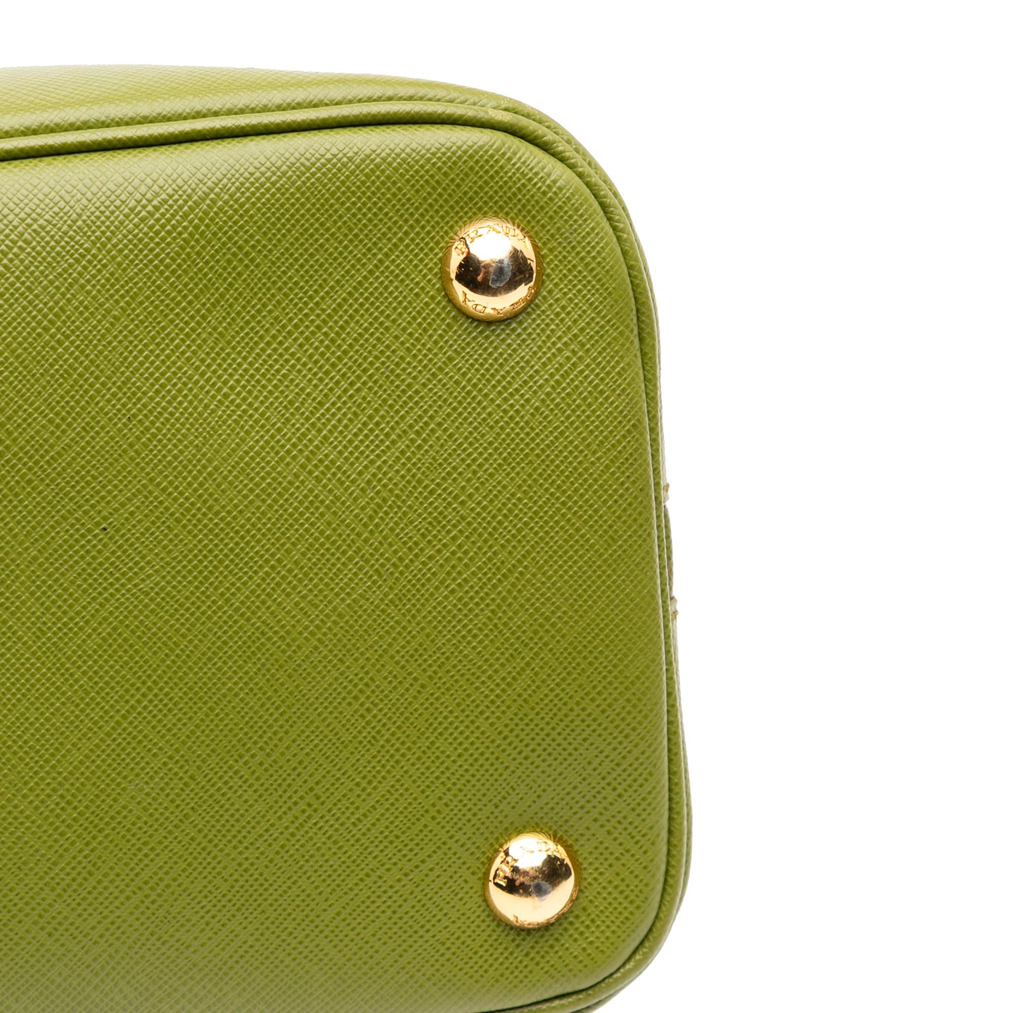 Prada Medium Saffiano Lux Promenade Satchel