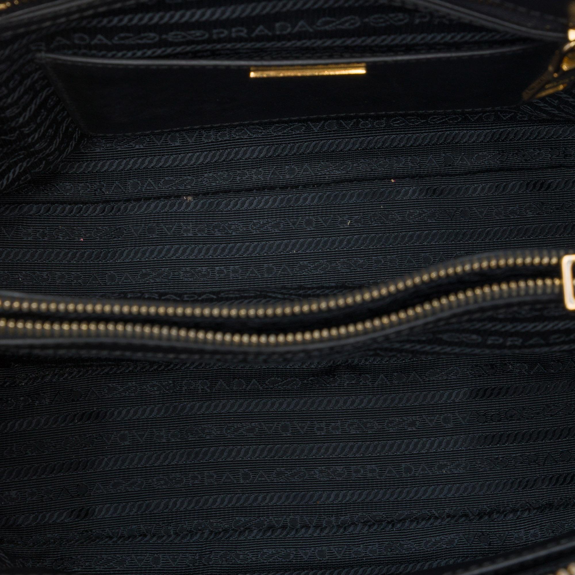 Prada Medium Saffiano Lux Promenade Satchel
