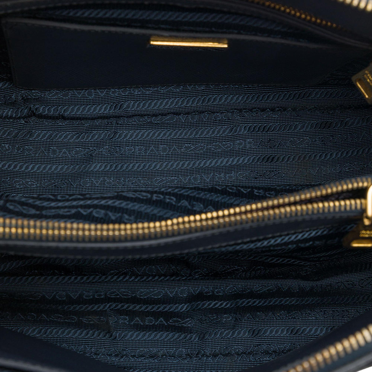 Prada Medium Saffiano Lux Promenade Satchel