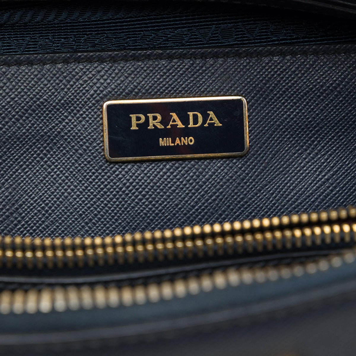 Prada Medium Saffiano Lux Promenade Satchel