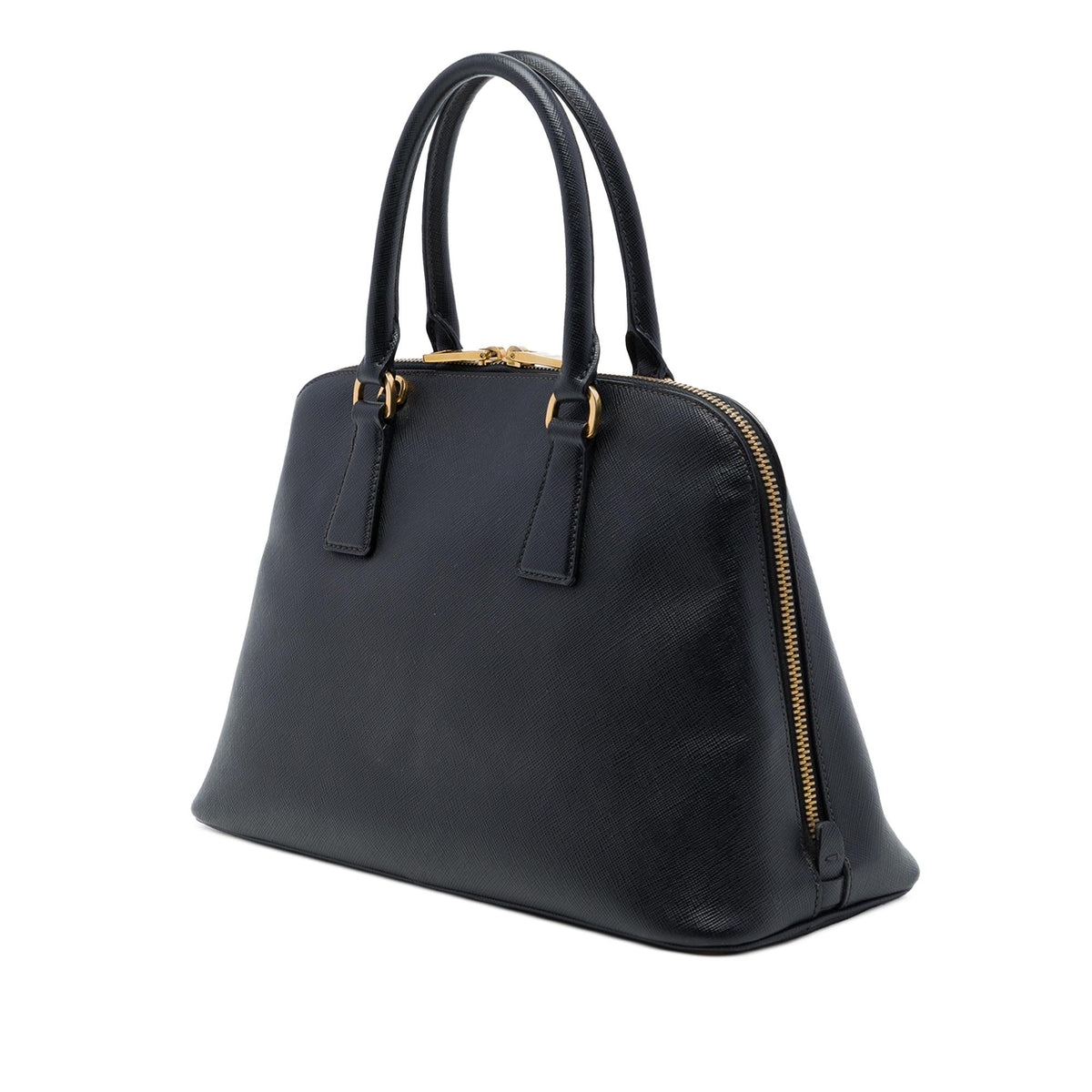 Prada Medium Saffiano Lux Promenade Satchel
