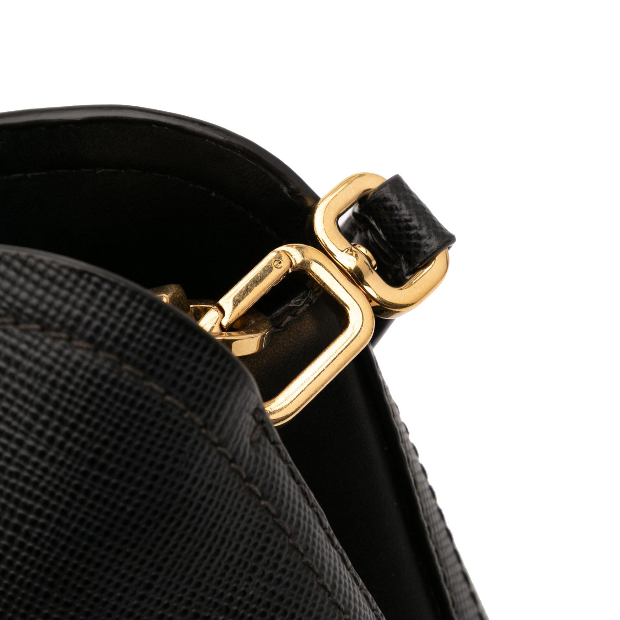 Prada Medium Saffiano Matinee Satchel