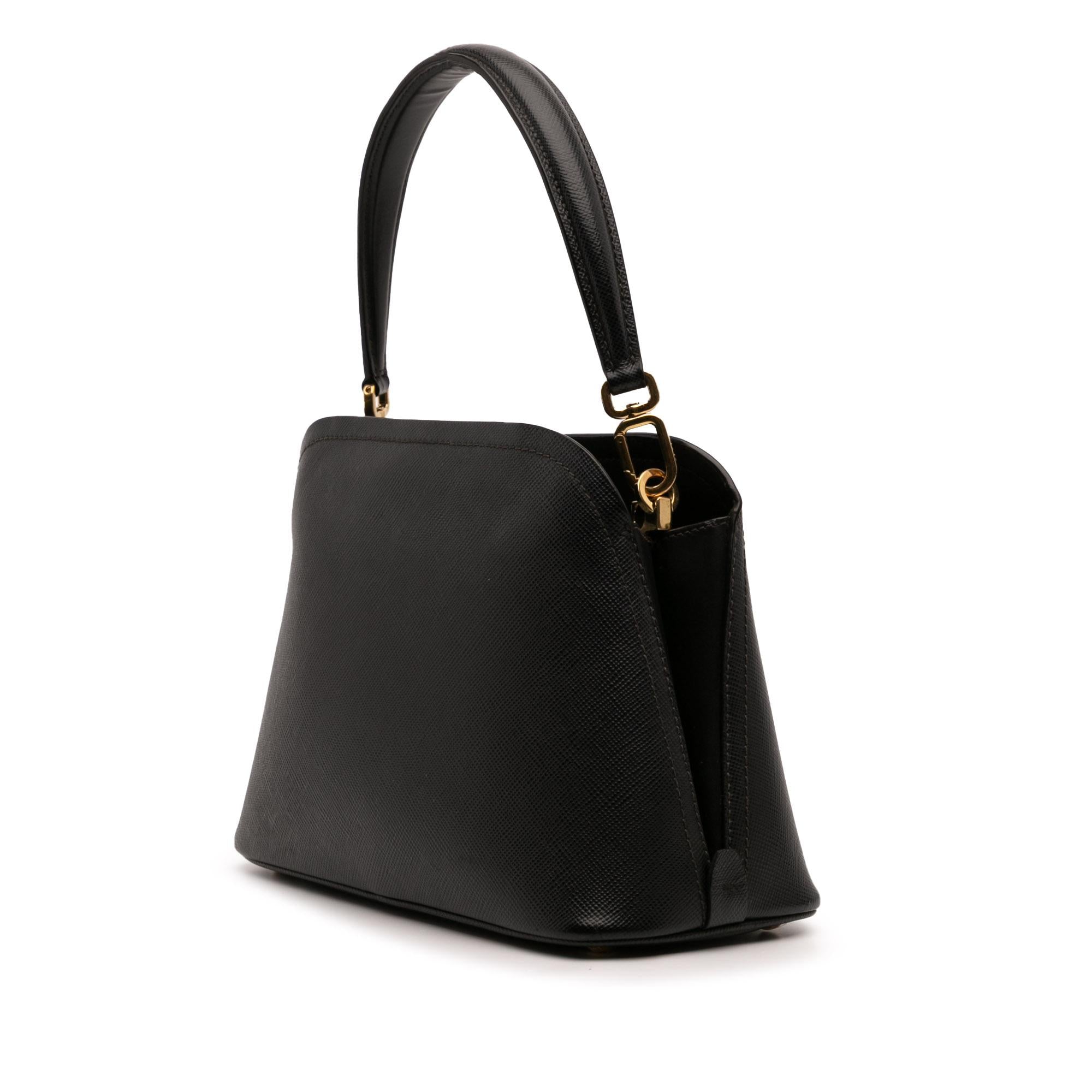 Prada Medium Saffiano Matinee Satchel