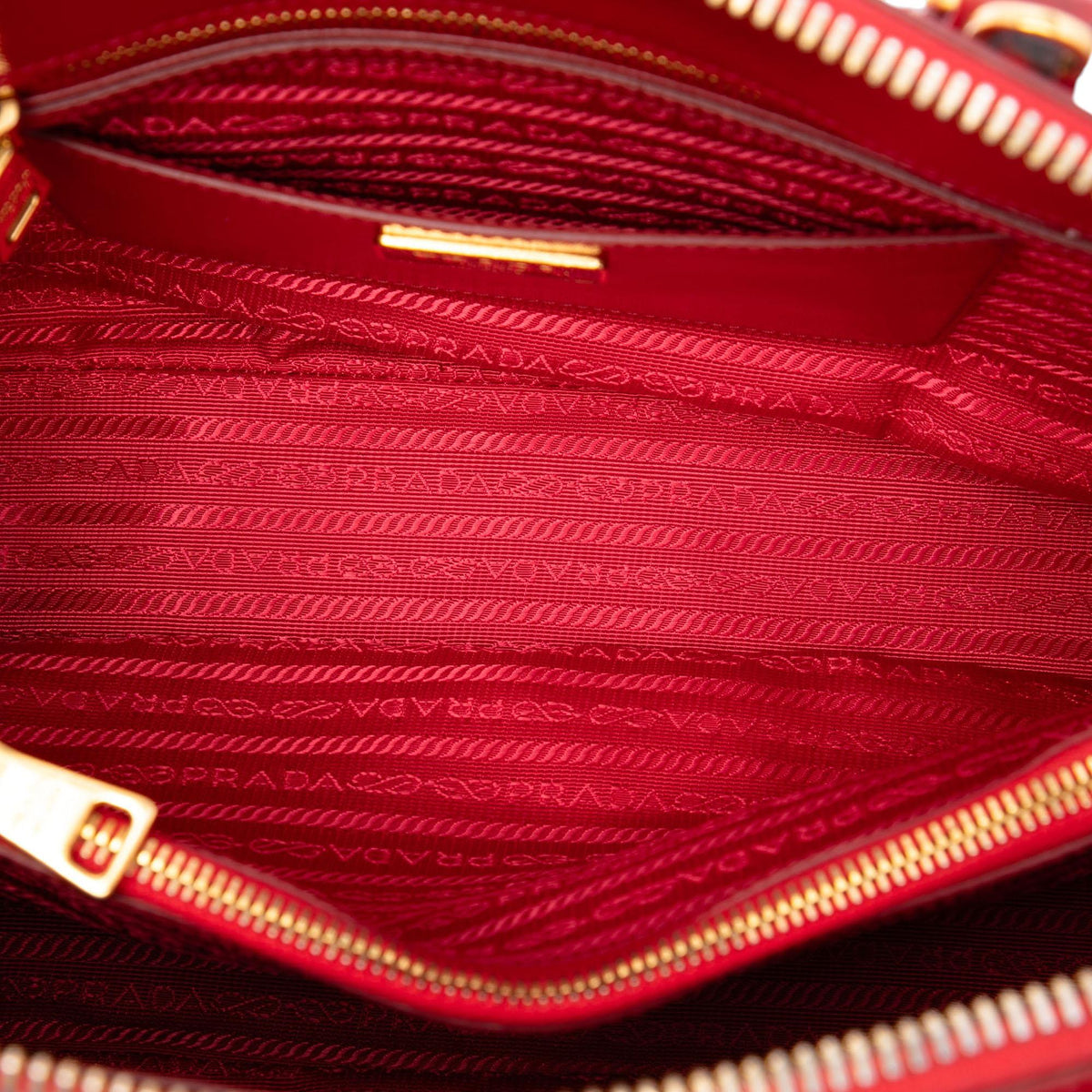 Prada Medium Saffiano Vernice Promenade Satchel