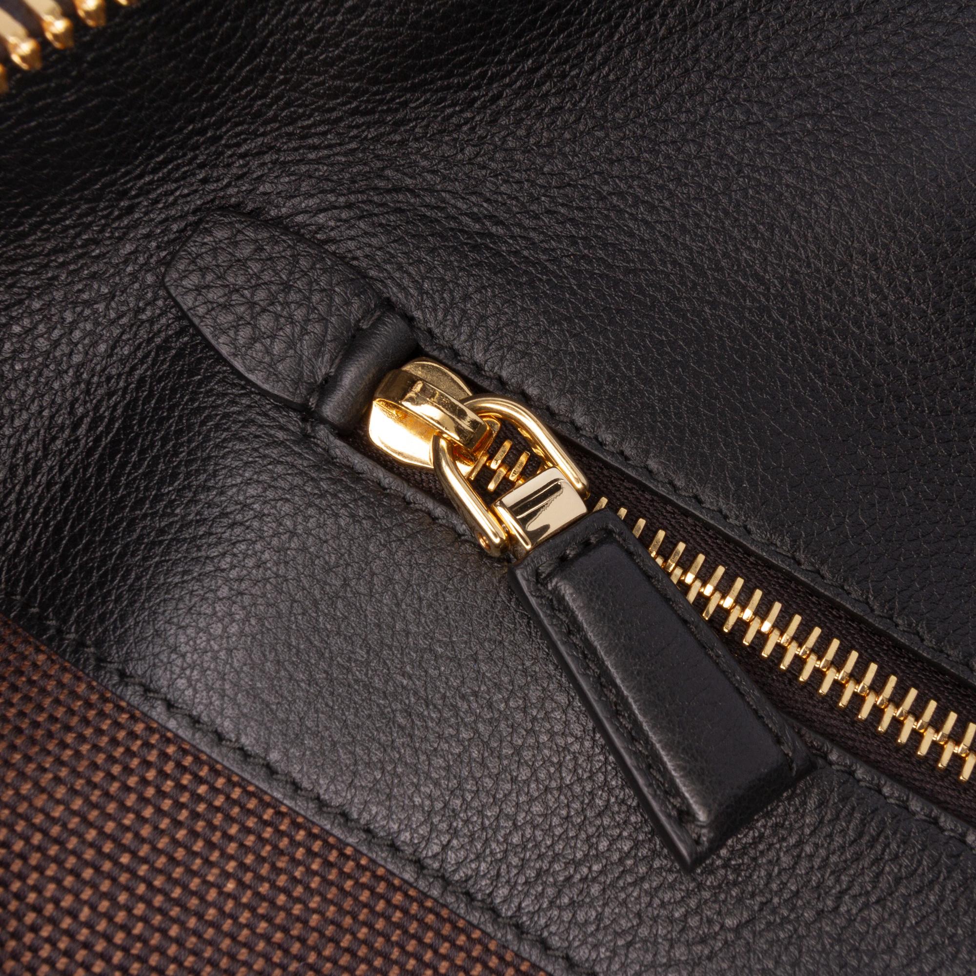 Prada Medium Soft Grain Leather Shopping Bag
