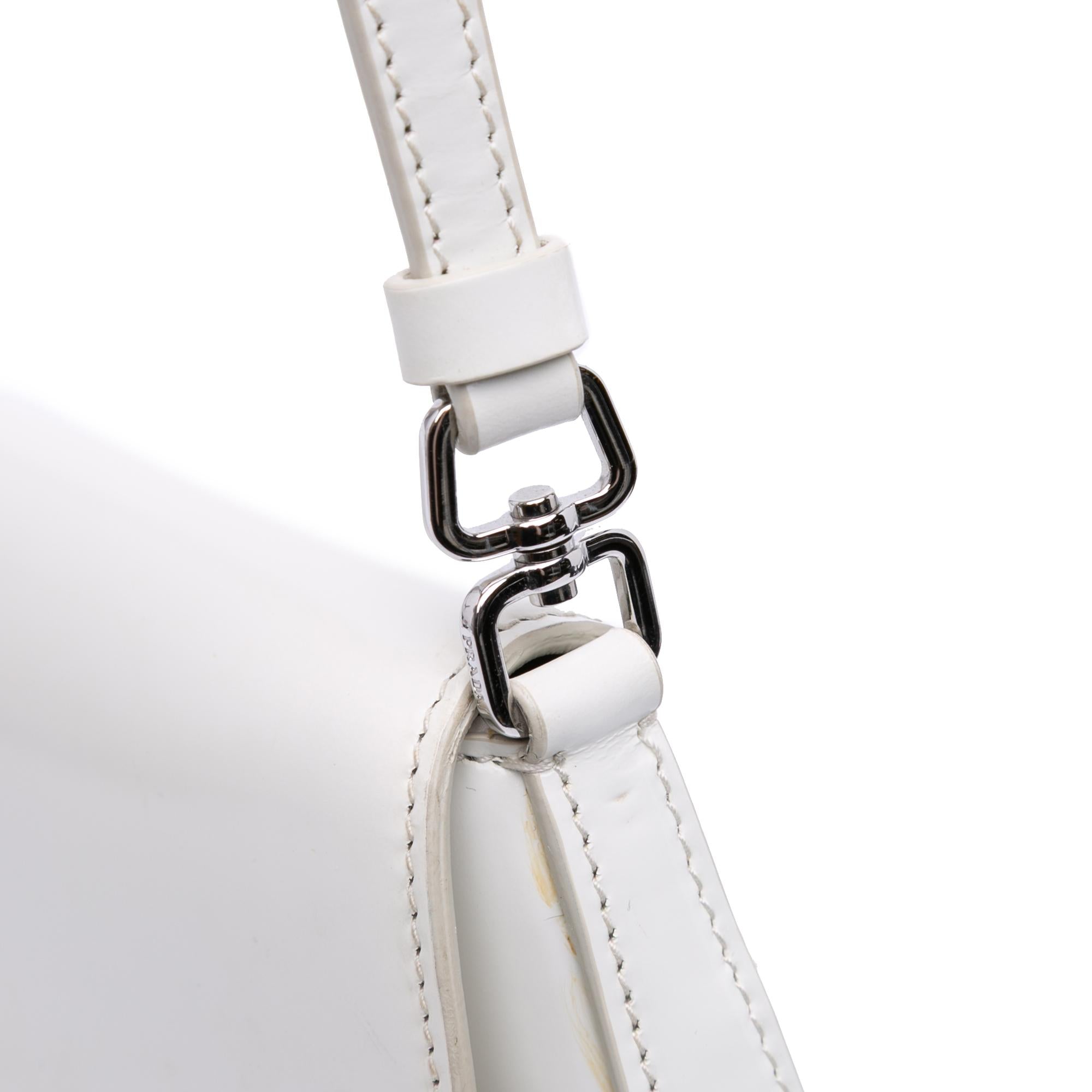 Prada Mini Brushed Leather Cleo Bag