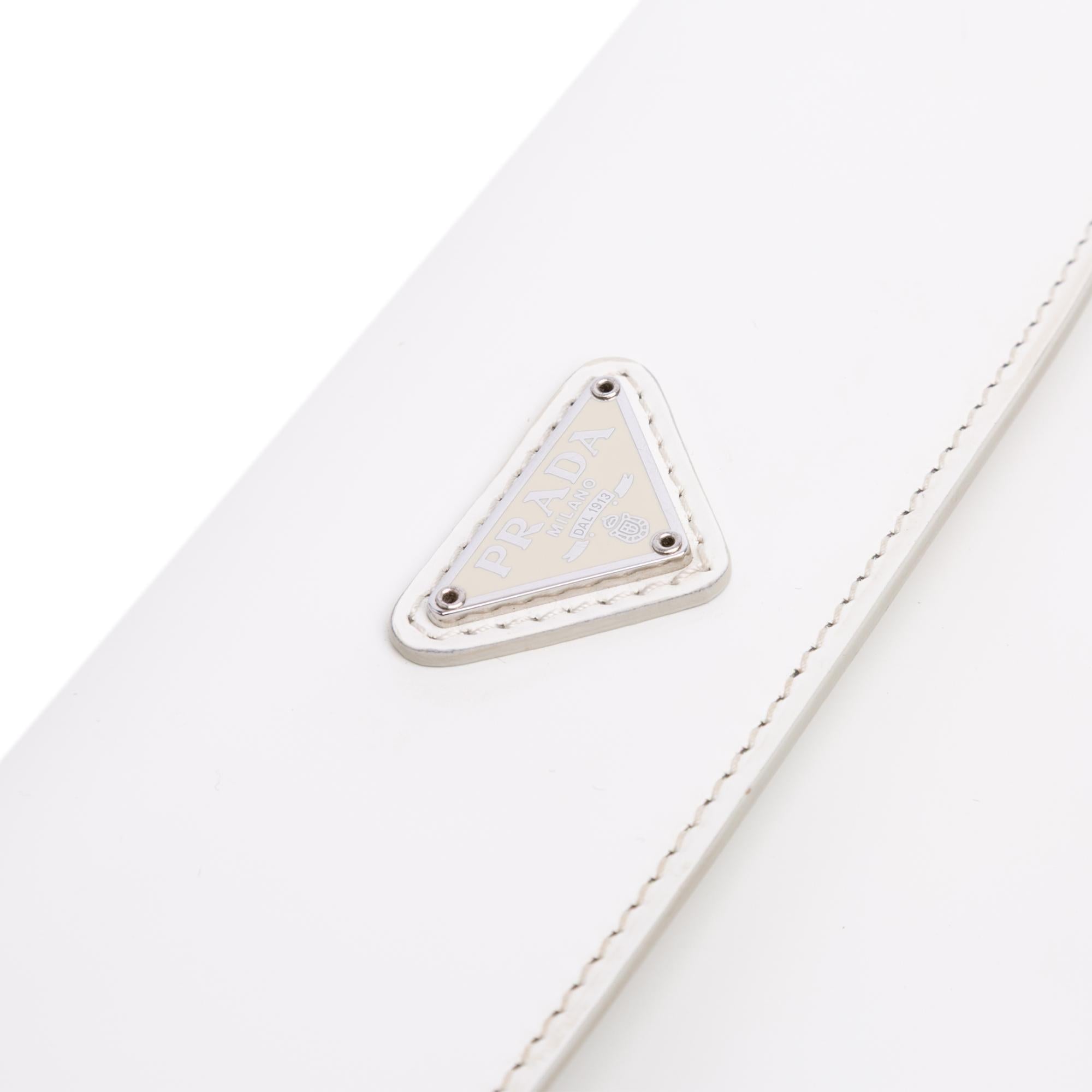Prada Mini Brushed Leather Cleo Bag