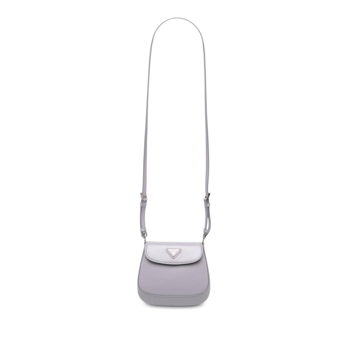 Prada Mini Brushed Leather Cleo Flap