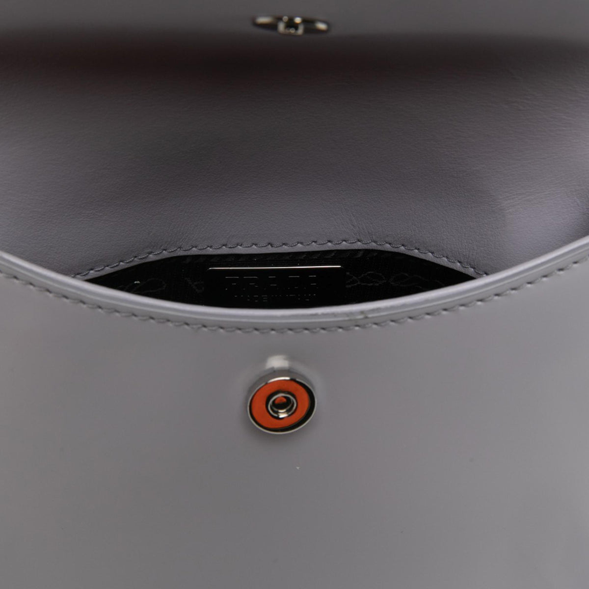 Prada Mini Brushed Leather Cleo Flap