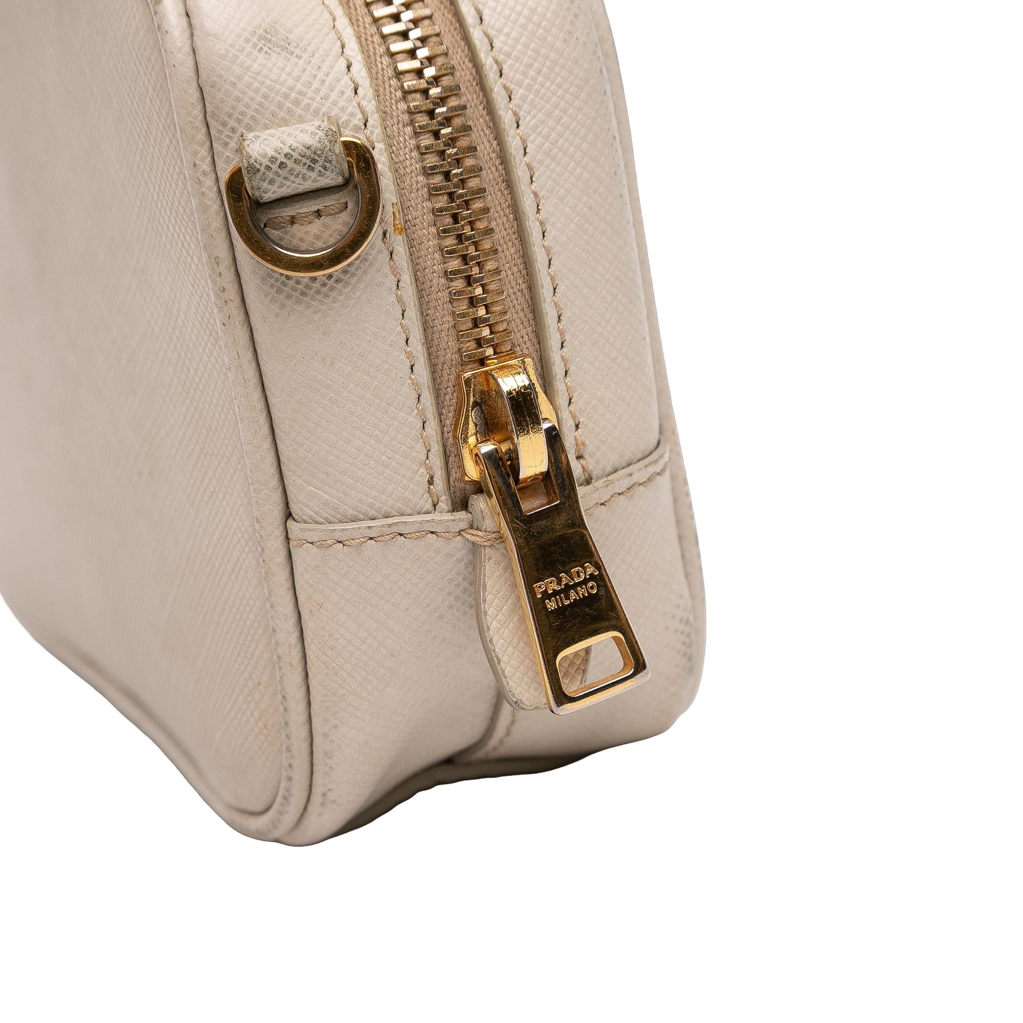 Prada Mini Saffiano Lux Camera Bag