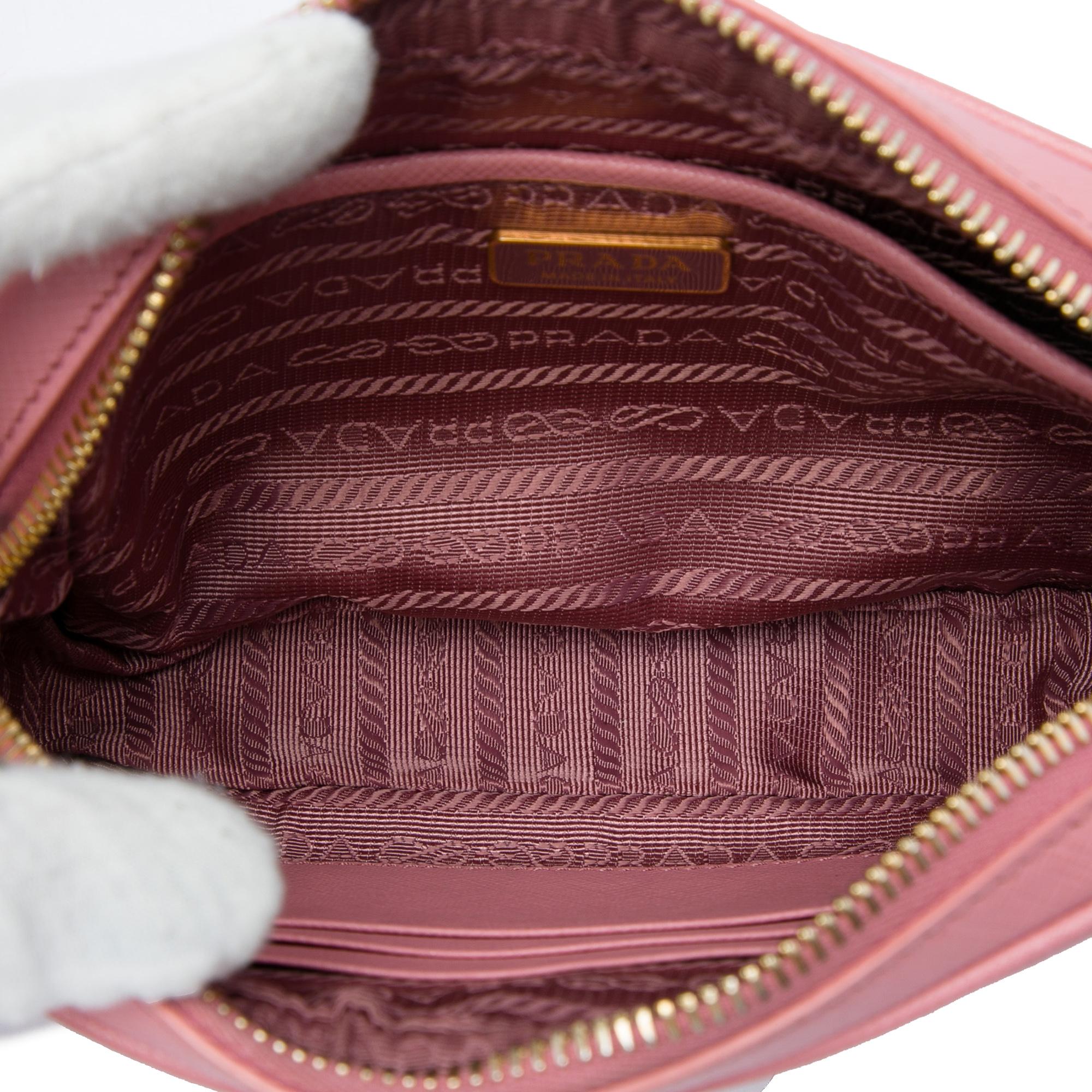 Prada Mini Saffiano Lux Camera Bag