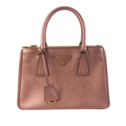 Prada Mini Saffiano Lux Galleria Double Zip (SHG-bSCjIG)