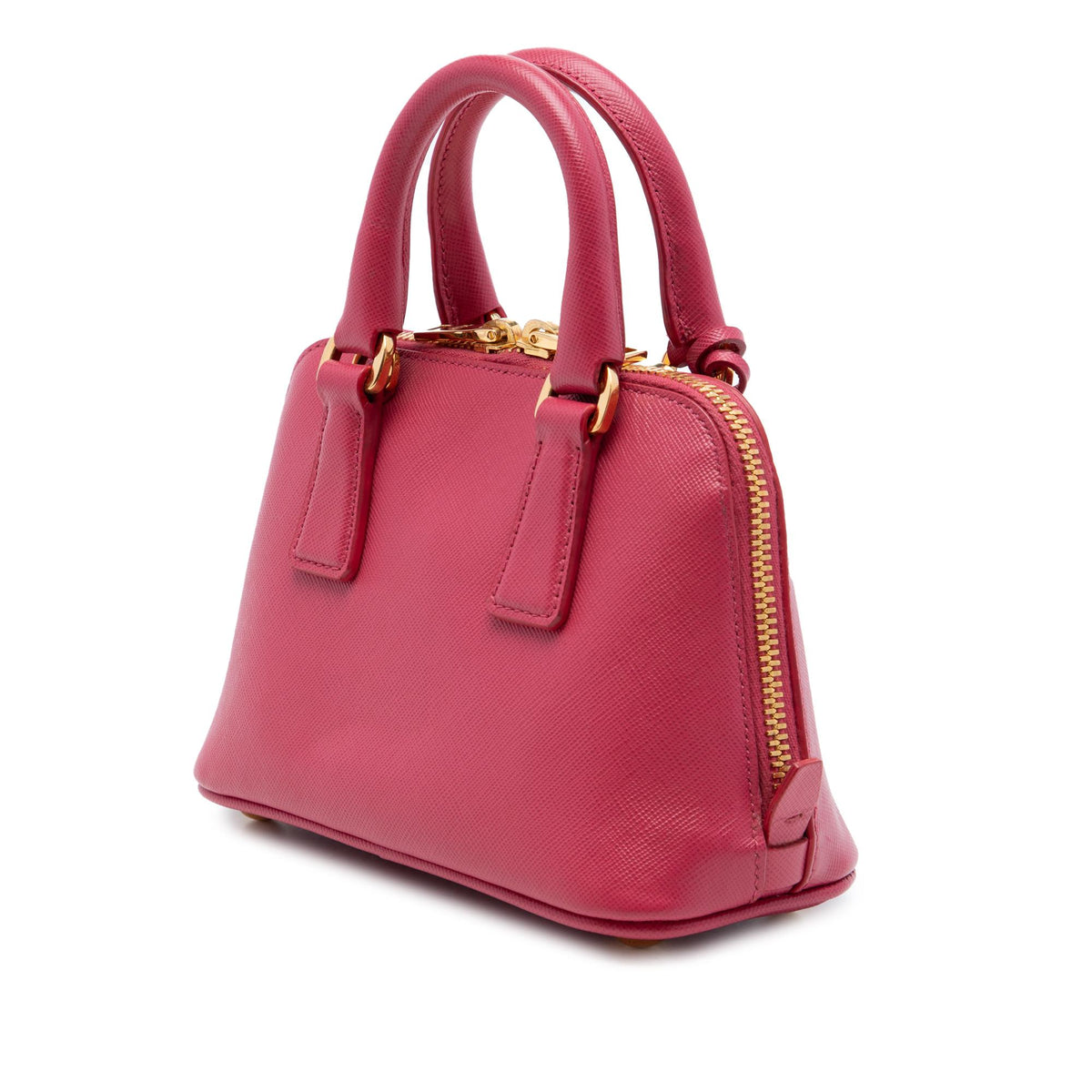 Prada Mini Saffiano Lux Promenade Satchel