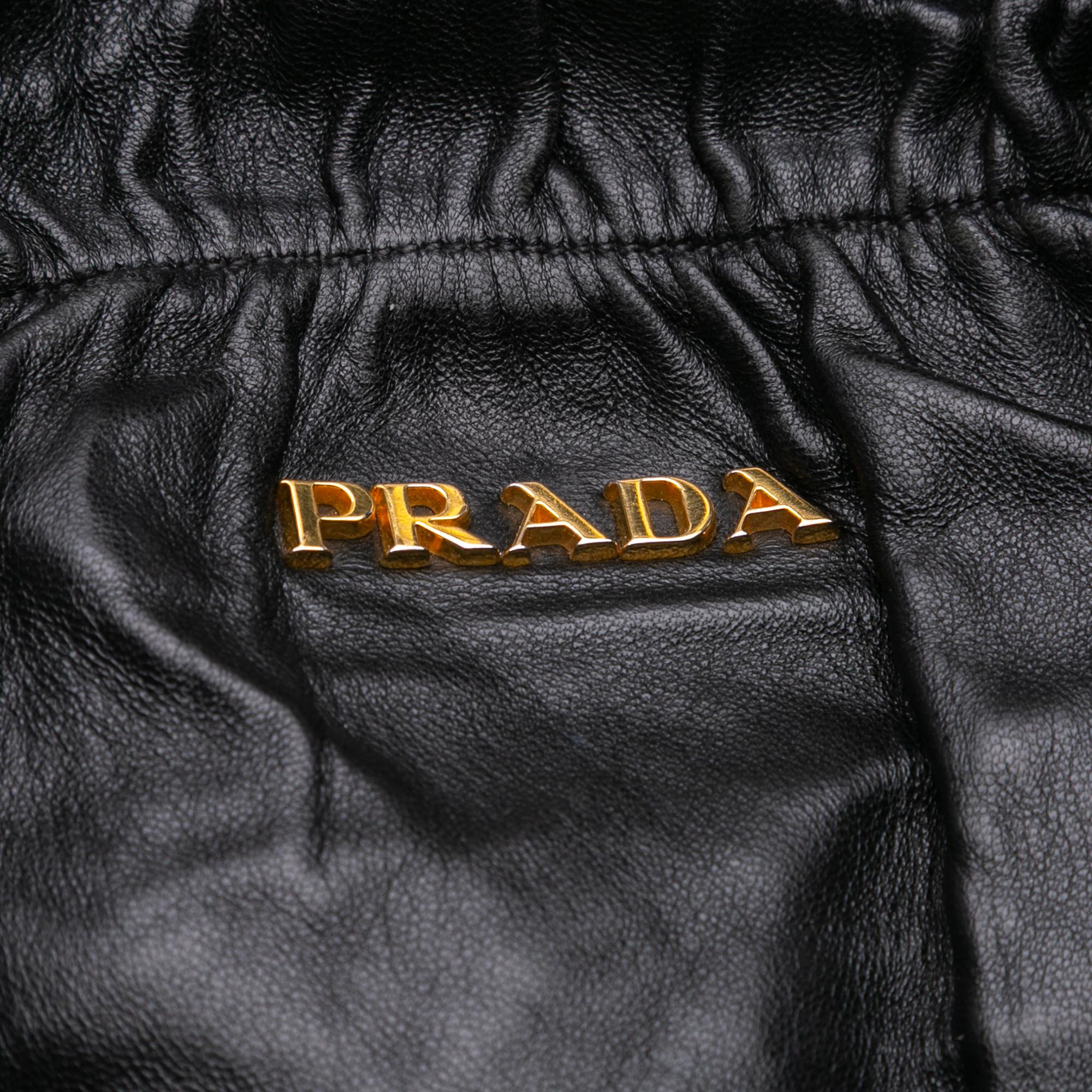 Prada Nappa Antique Bow Satchel