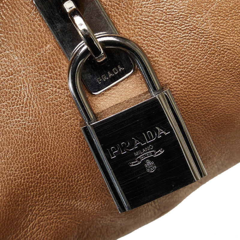 Prada Nappa Bauletto Handbag (SHG-PBNJB9)