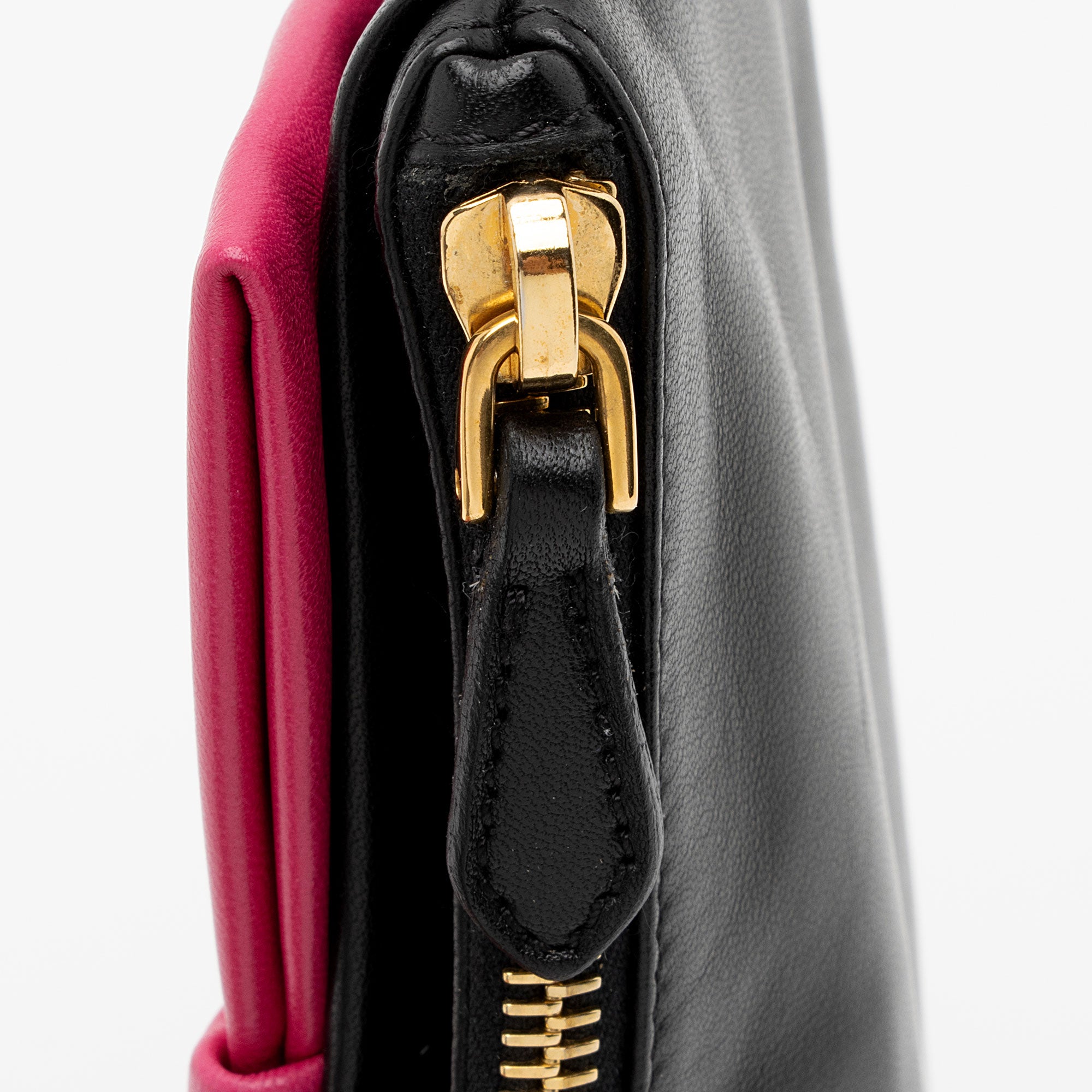 Prada Nappa Fiocco Bow Small Clutch (SHF-YHWkp5)
