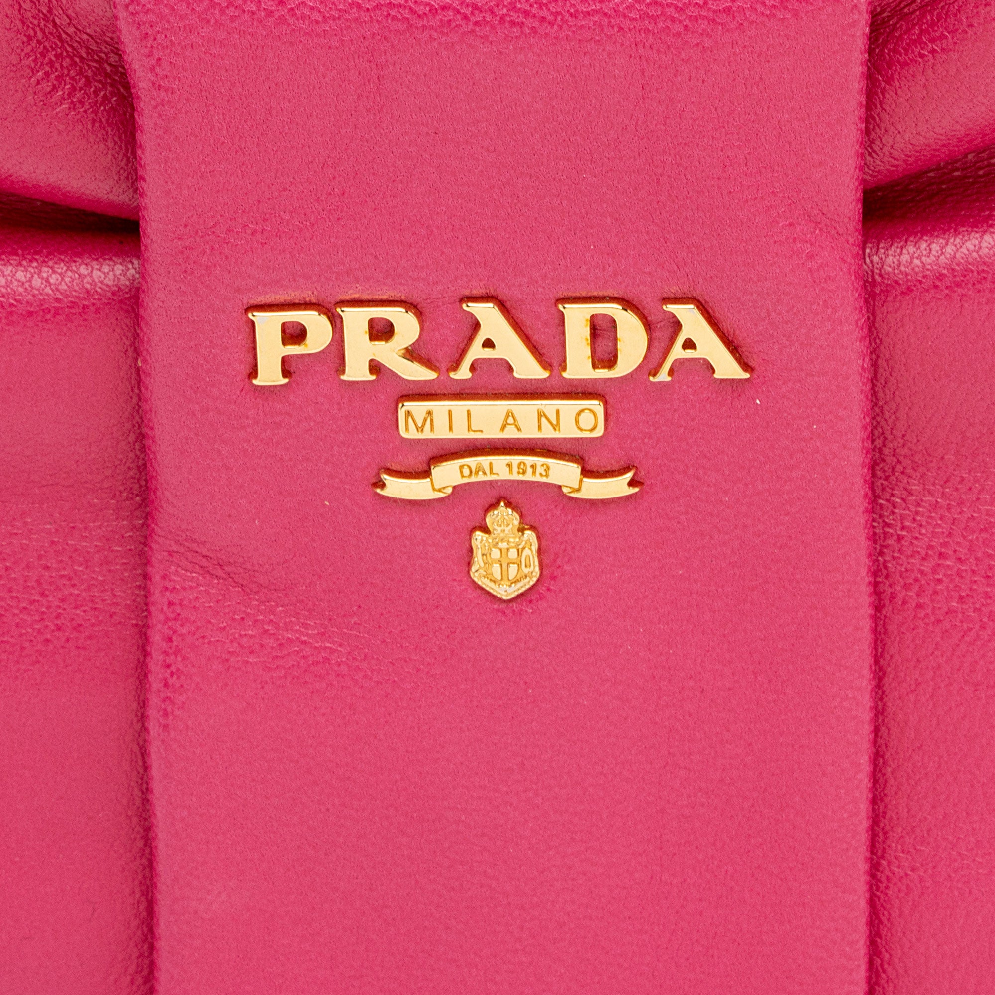 Prada Nappa Fiocco Bow Small Clutch (SHF-YHWkp5)