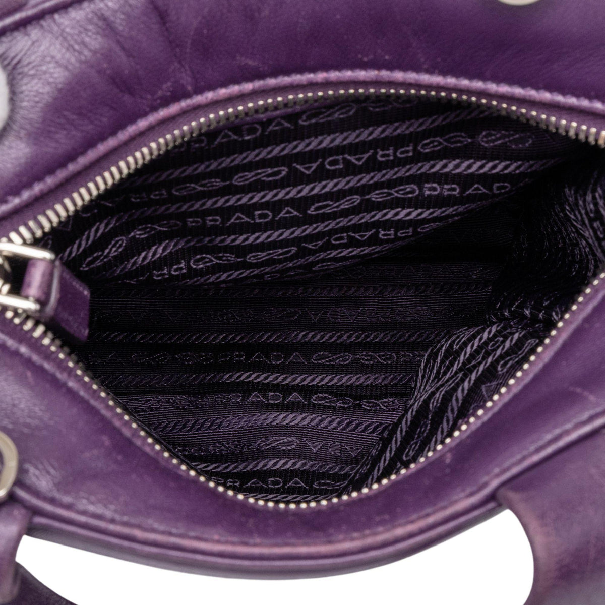 Prada Nappa Front Pocket Satchel
