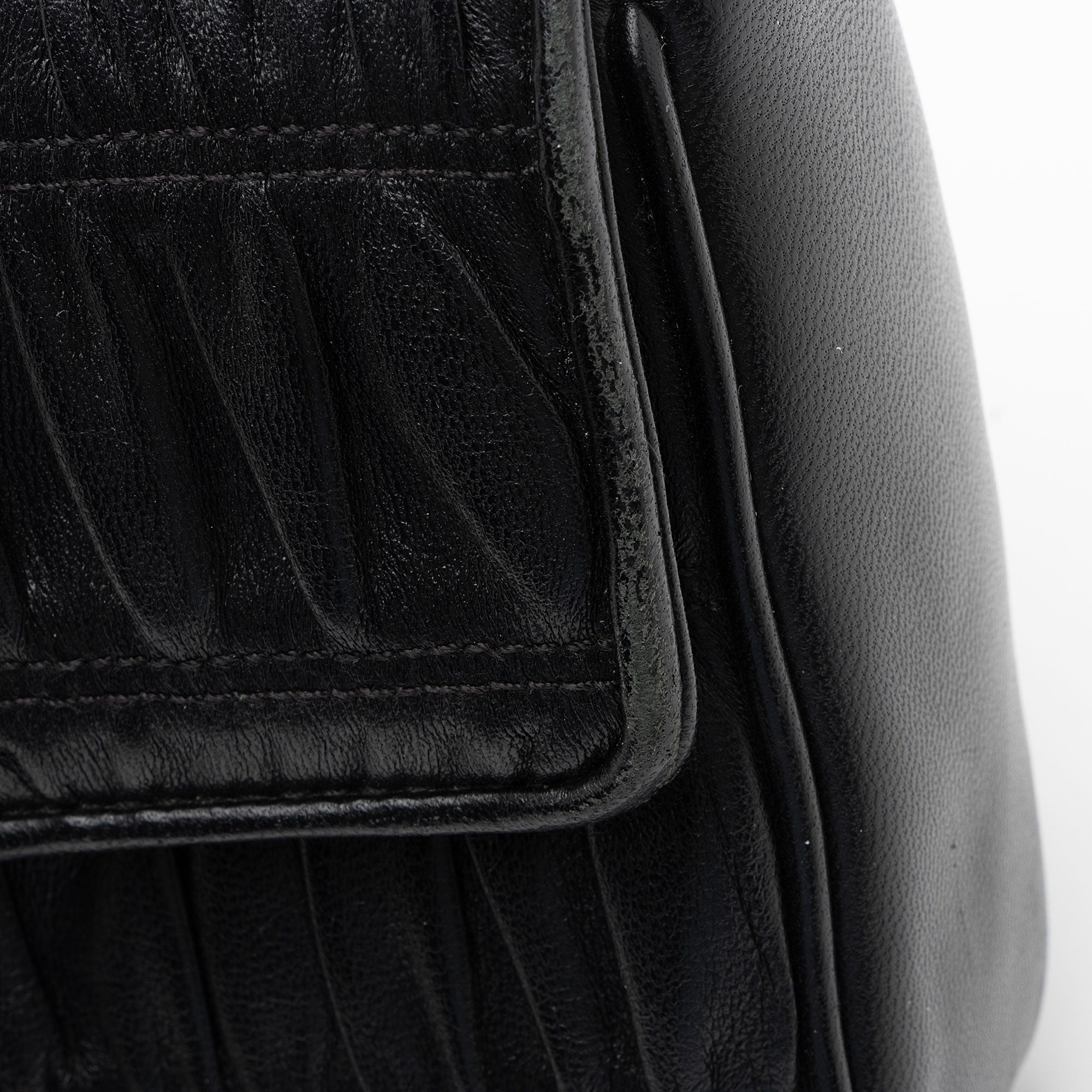 Prada Nappa Gaufre Chain Small Flap Bag