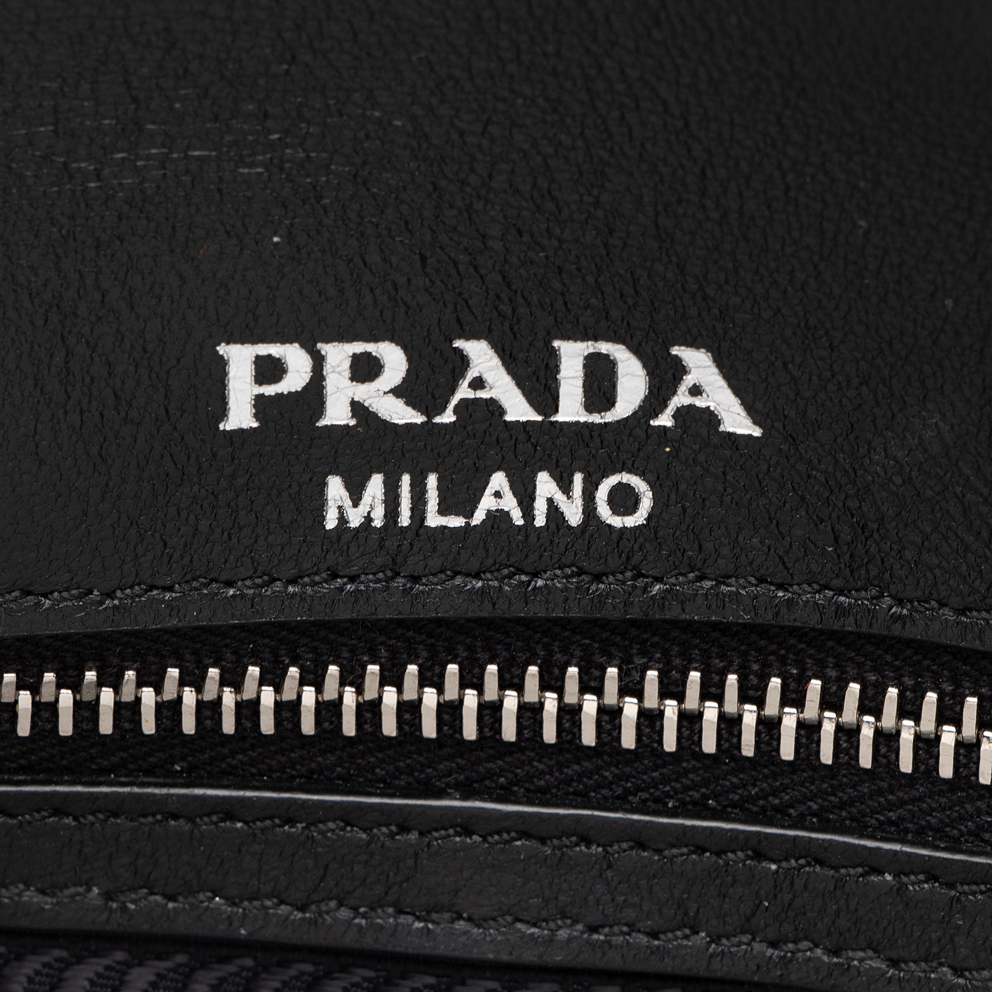 Prada Nappa Gaufre Chain Small Flap Bag