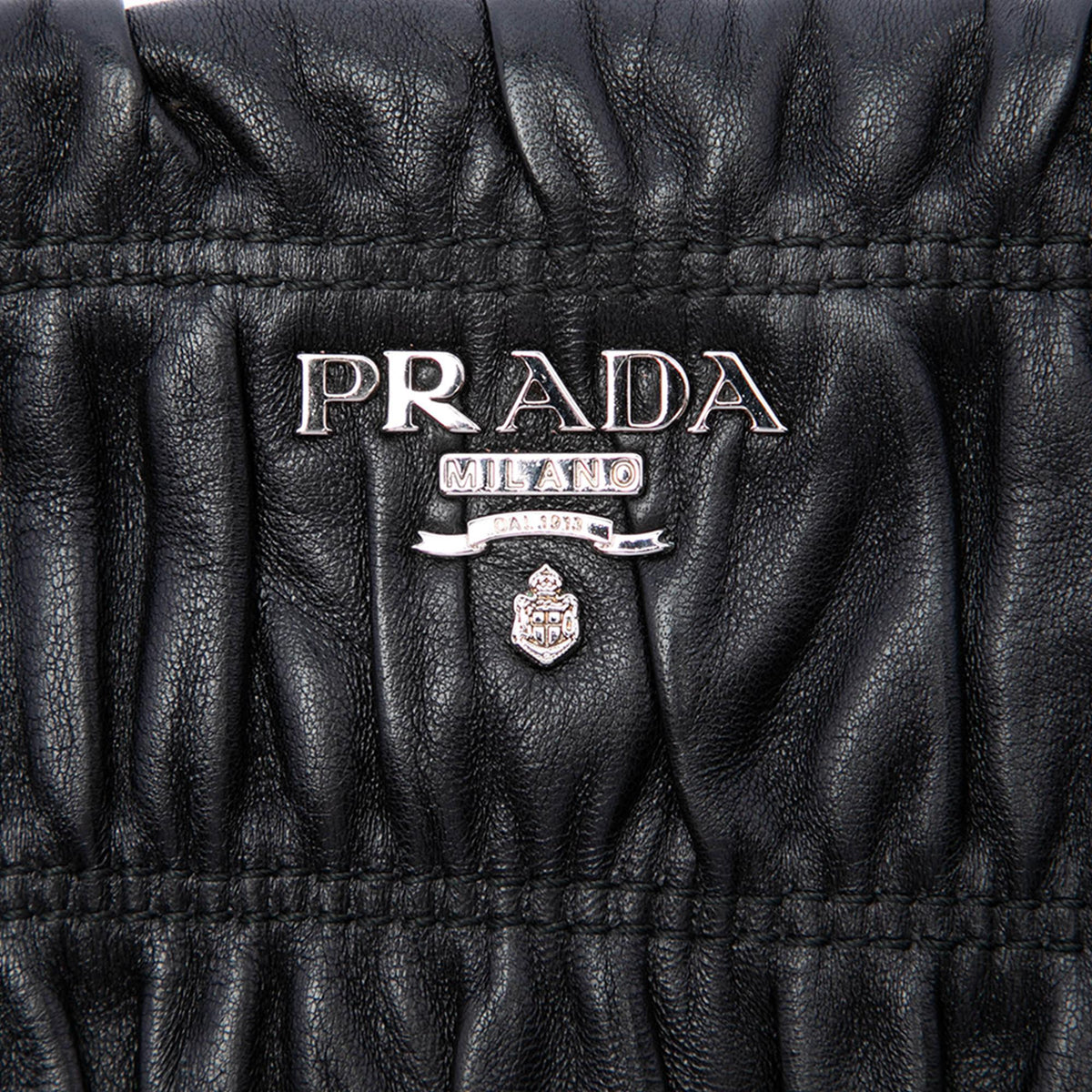 Prada Nappa Gaufre Clutch