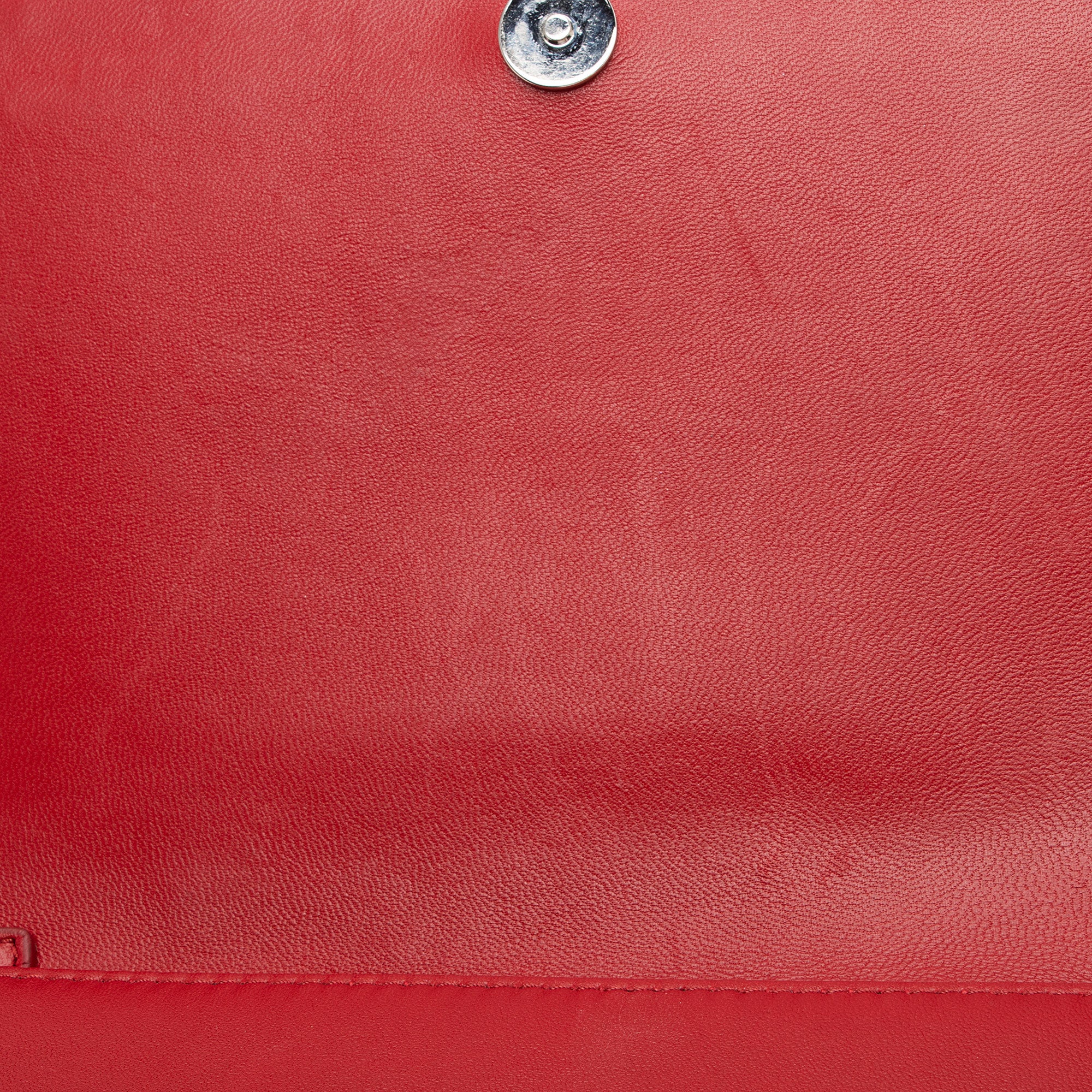 Prada Nappa Gaufre Leather Chain Flap Bag