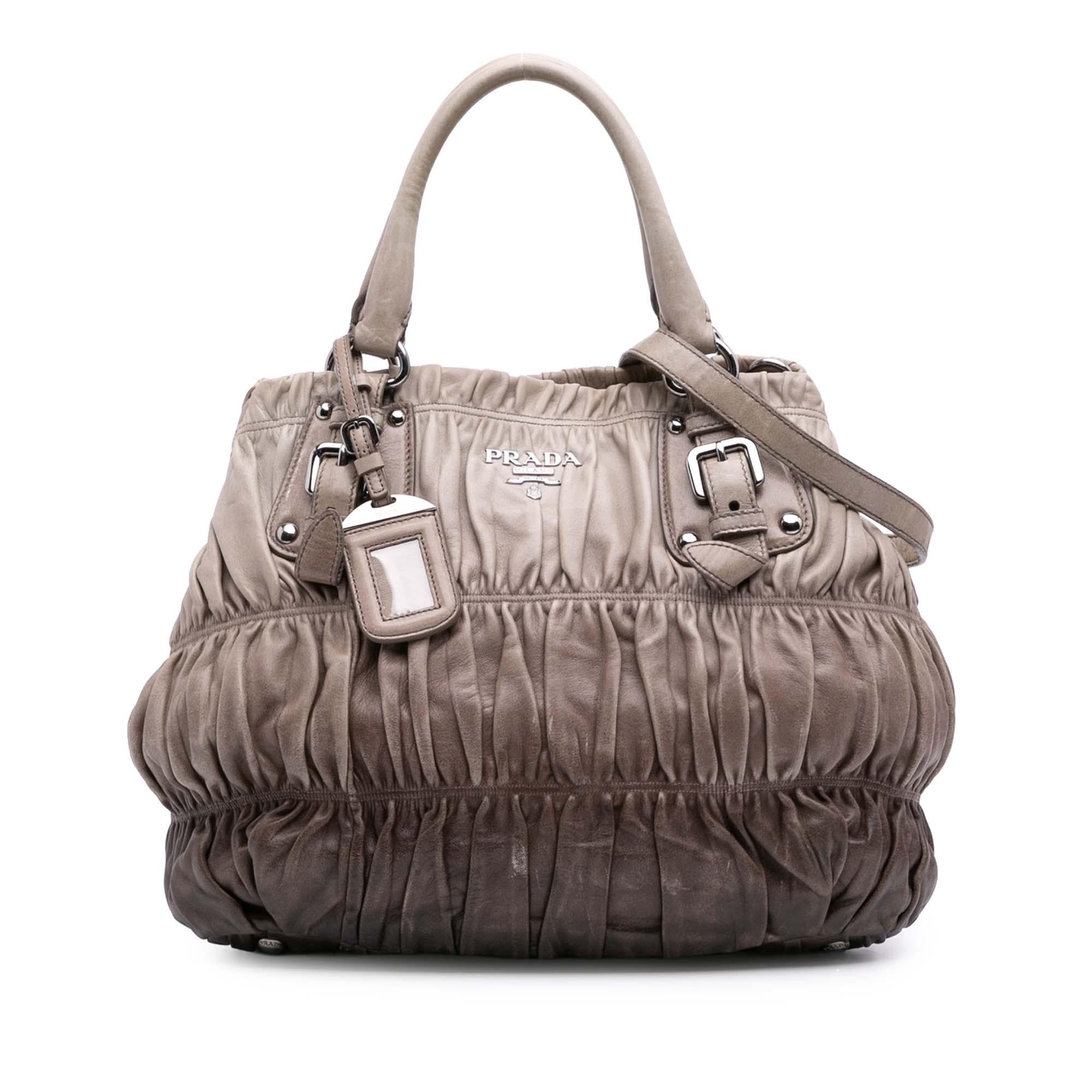 Prada Nappa Gaufre Ombre Satchel