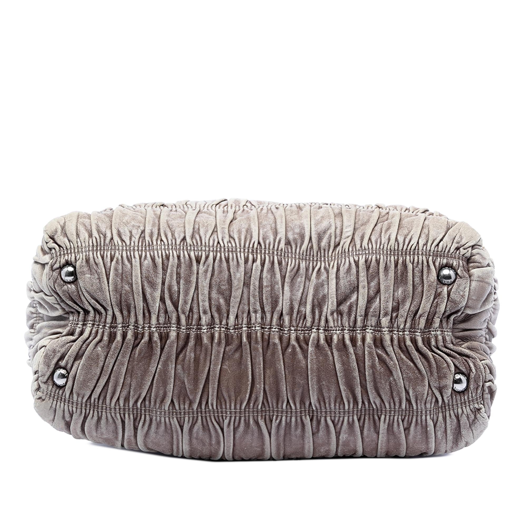 Prada Nappa Gaufre Ombre Satchel