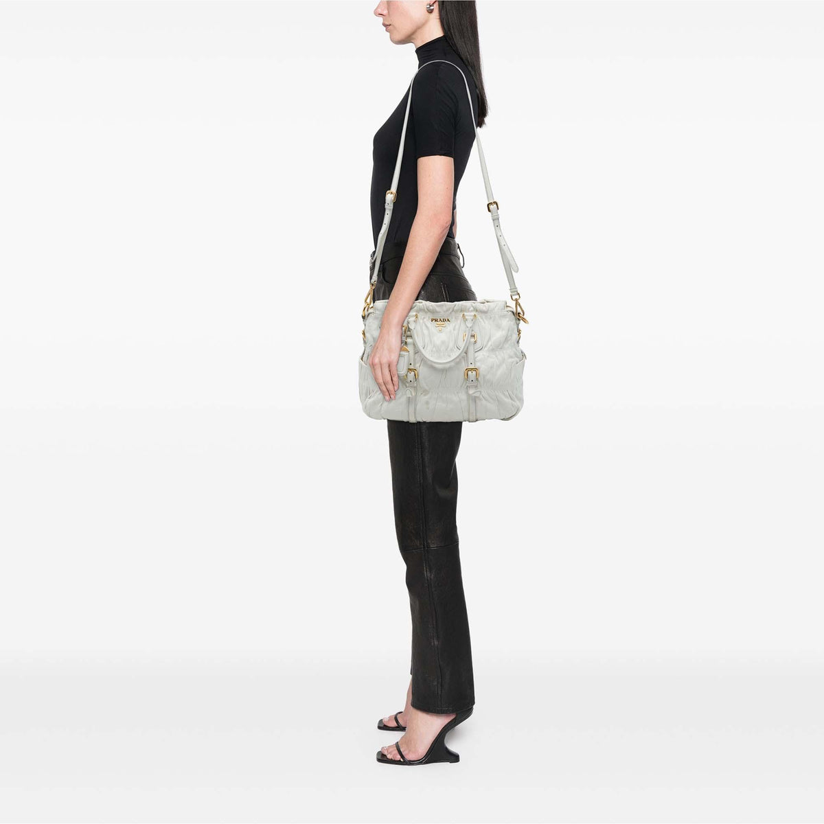 Prada Nappa Gaufre Satchel